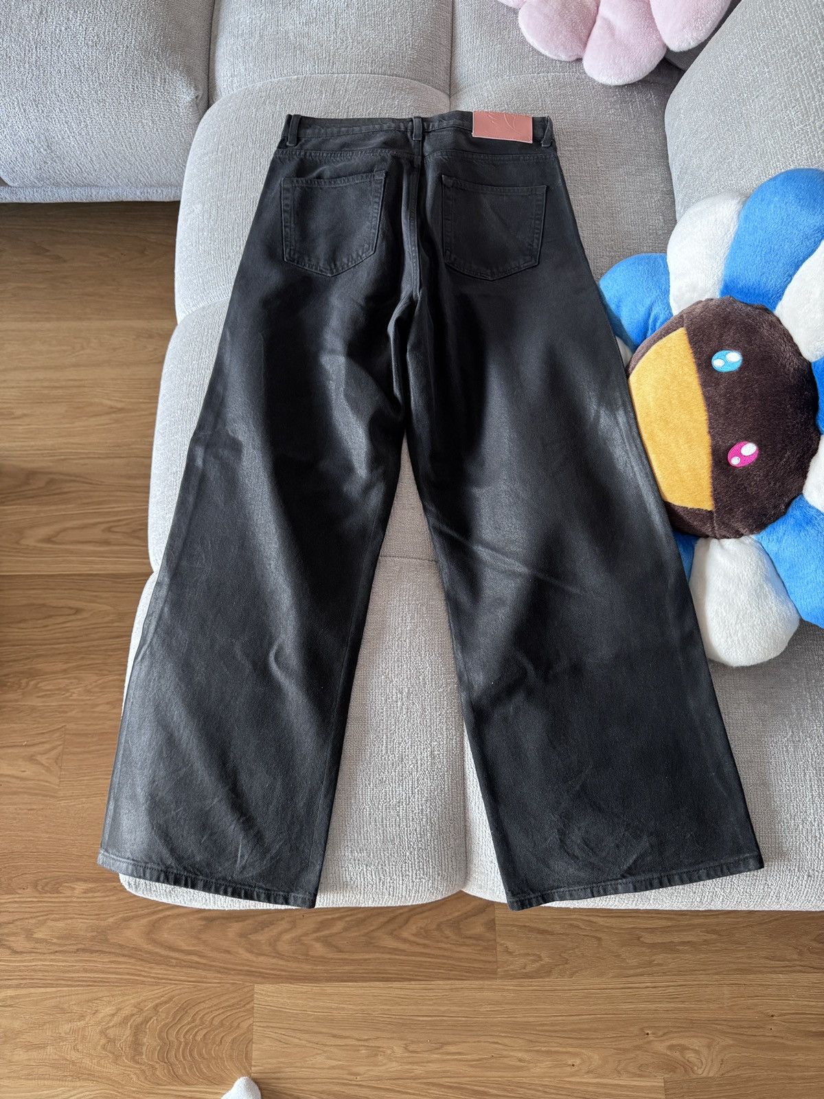 Peso Peso Baggy Denim „Waxed“ Size US 30 / EU 46 - 2 Thumbnail