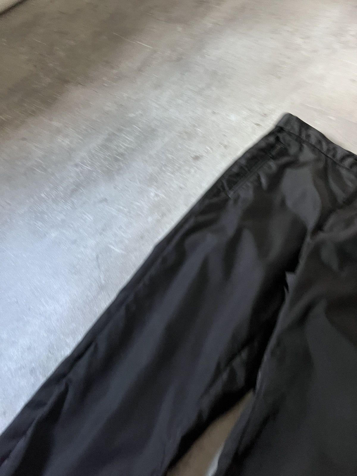 Prada Prada S/S 18 Gabardine Black Nylon Strap Pants Size US 30 / EU 46 - 4 Thumbnail