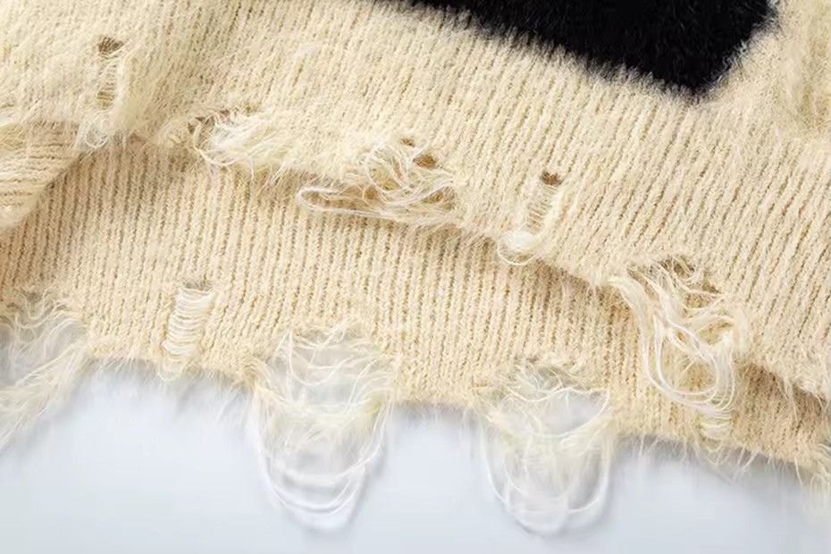 Other Cartoon Anime Designer Knitted Fluffy Sweater Jumper Size US XL / EU 56 / 4 - 7 Thumbnail