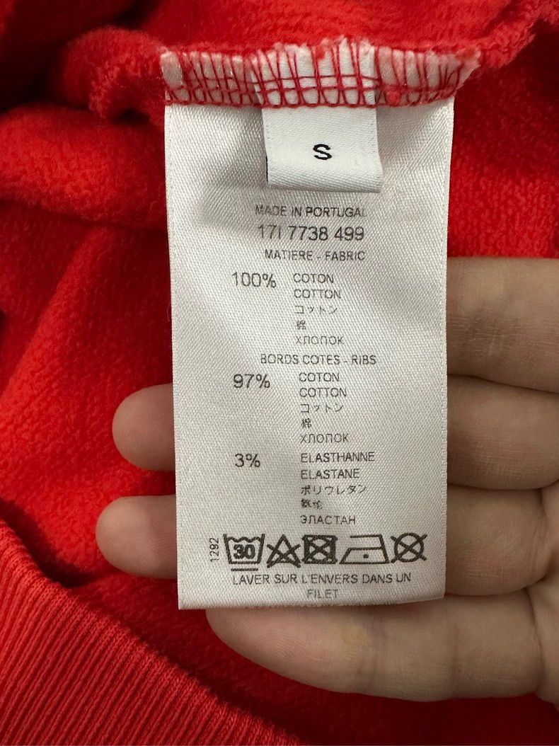 Givenchy Givenchy Red Double Deer Hoodie S Size US S / EU 44-46 / 1 - 4 Thumbnail