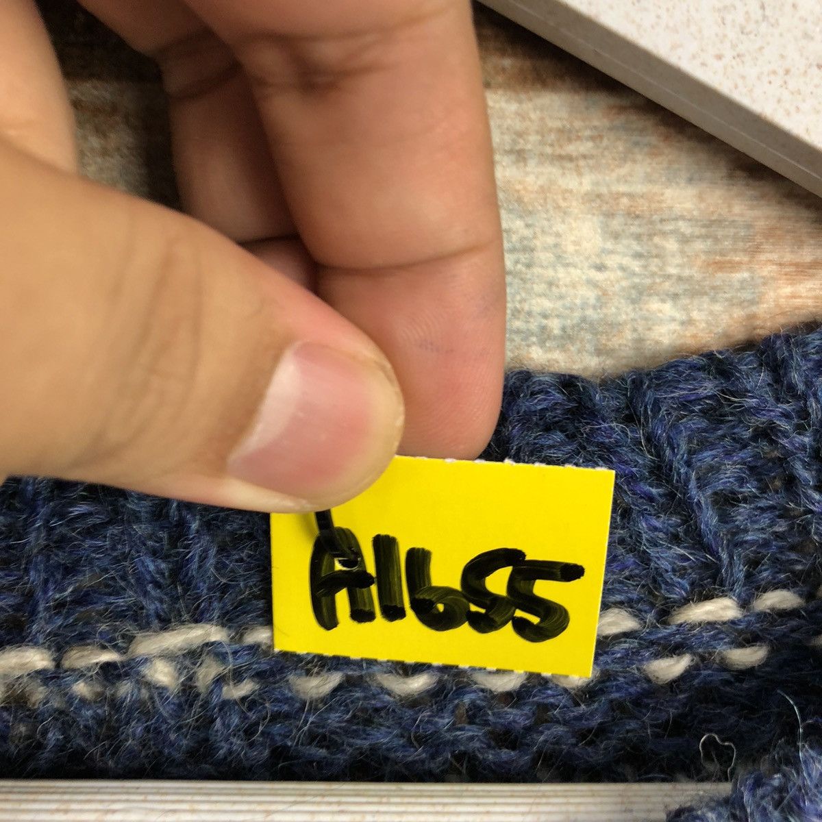 Homespun Knitwear Japan vintage Blue Knitwear #A1656 Size US XS / EU 42 / 0 - 9 Thumbnail