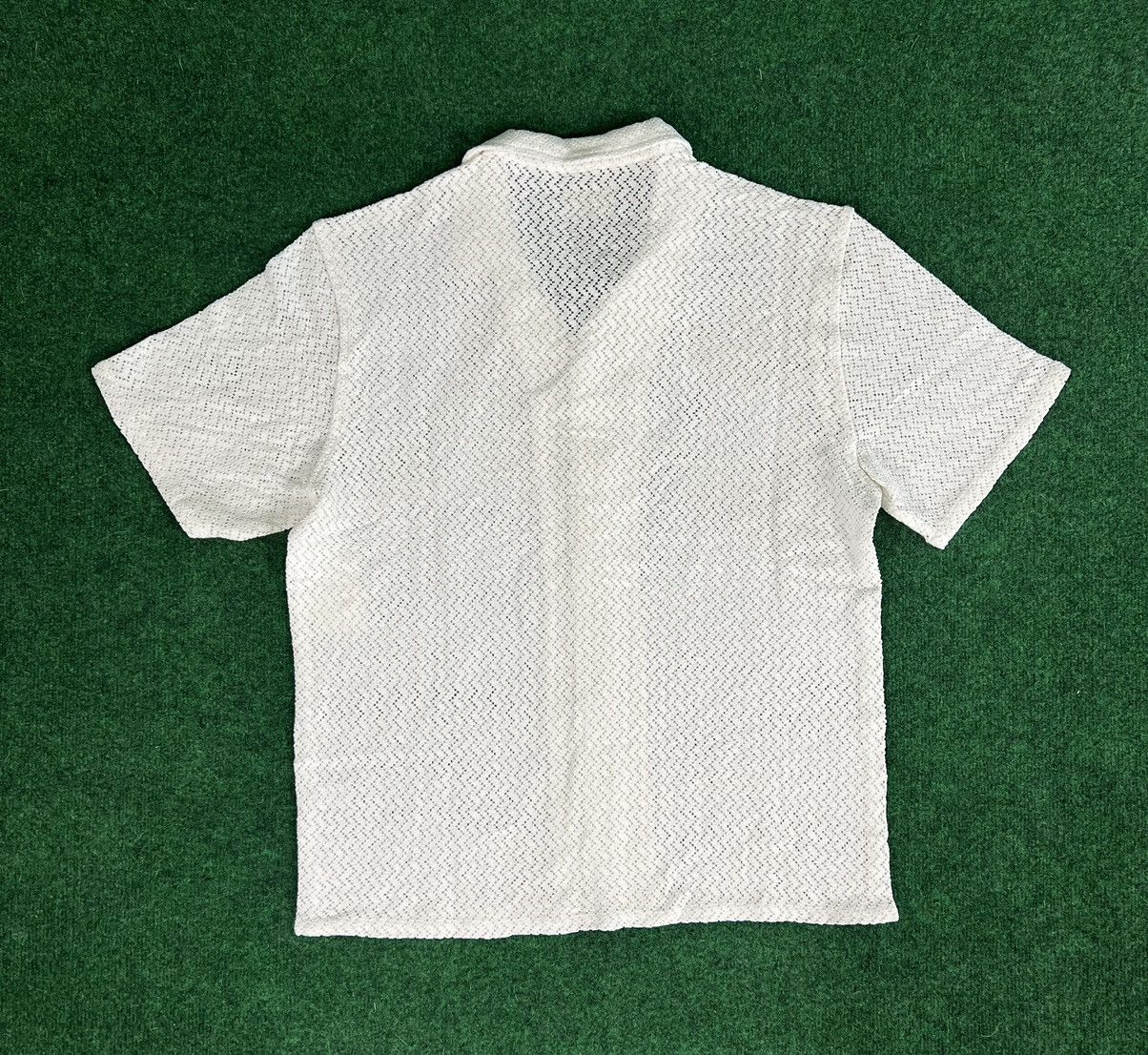 Aime Leon Dore Aime Leon Dore Lace Resort Shirt Bright White