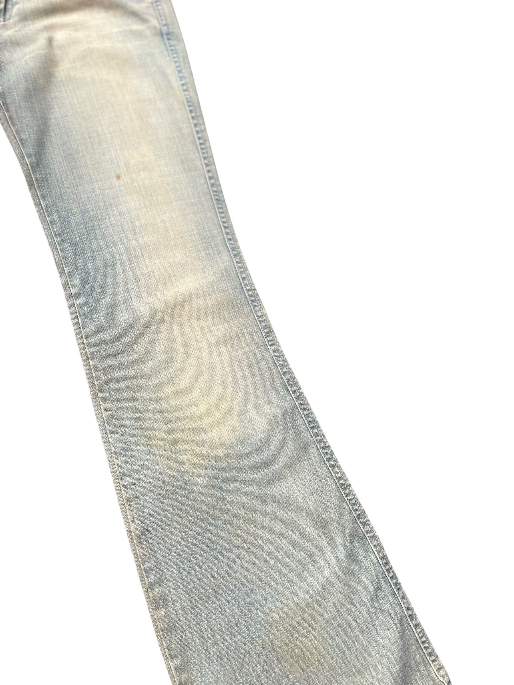 Diesel Vintage Diesel Flare Faded Denim Size 28" / US 6 / IT 42 - 6 Thumbnail