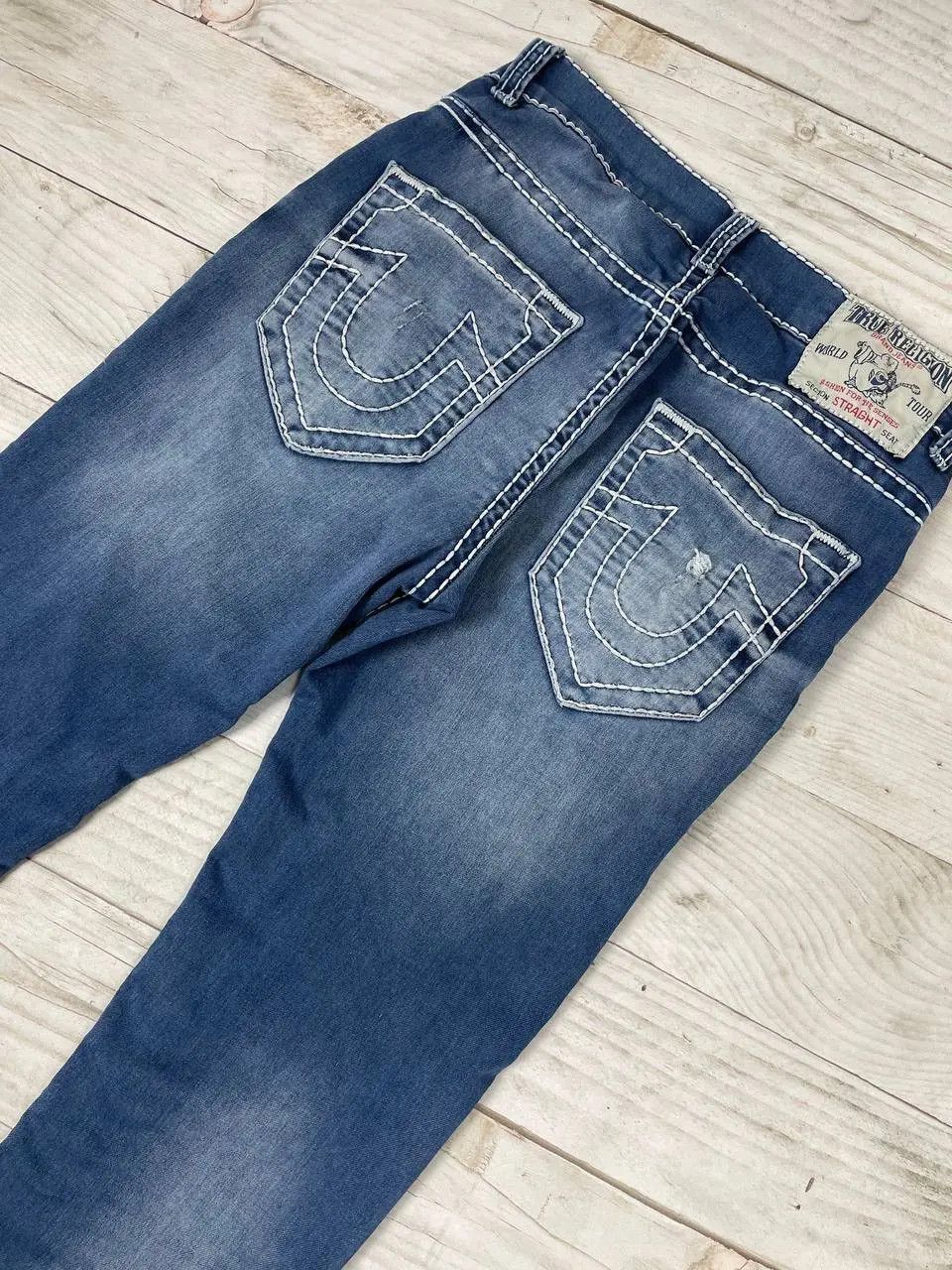 True Religion Vintage True Religion Straight Denim Jeans Japan Y2K Size US 34 / EU 50 - 18 Thumbnail