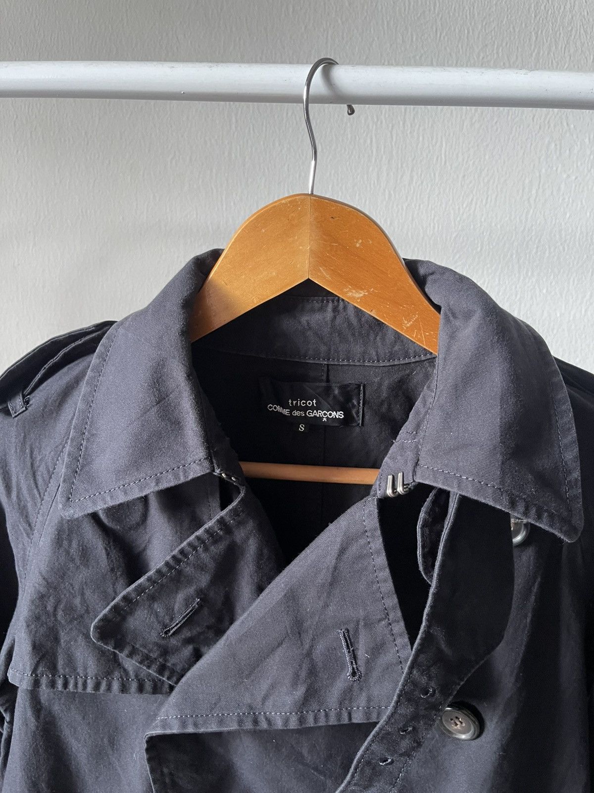Tricot Comme des Garcons 2004 Comme Des Garcons Crop Jacket Size S / US 4 / IT 40 - 9 Thumbnail