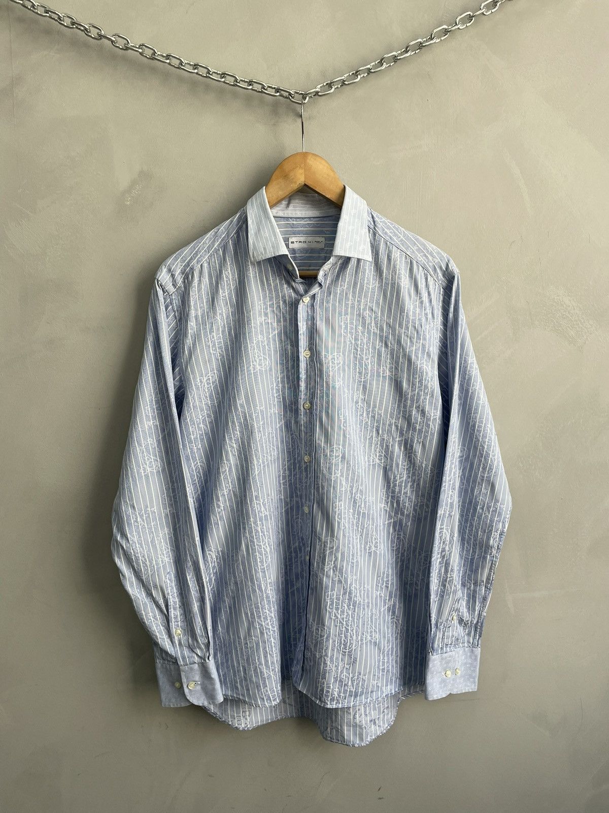 Etro Luxury Etro casual shirt button up Size US XL / EU 56 / 4 - 1 Thumbnail