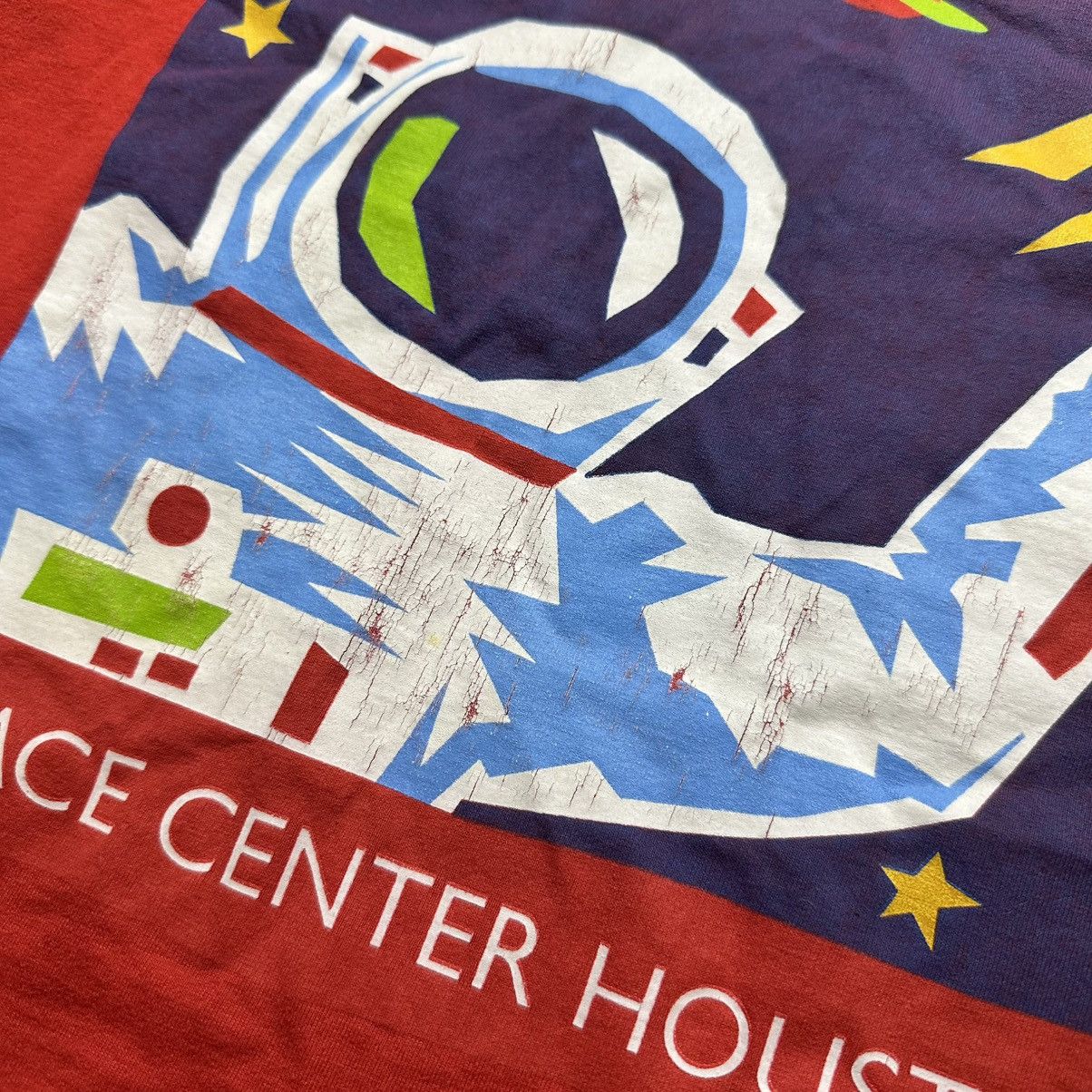 Fruit Of The Loom Vintage 1998 Houston Space Center Galaxy Shirt Size L Size US L / EU 52-54 / 3 - 3 Thumbnail