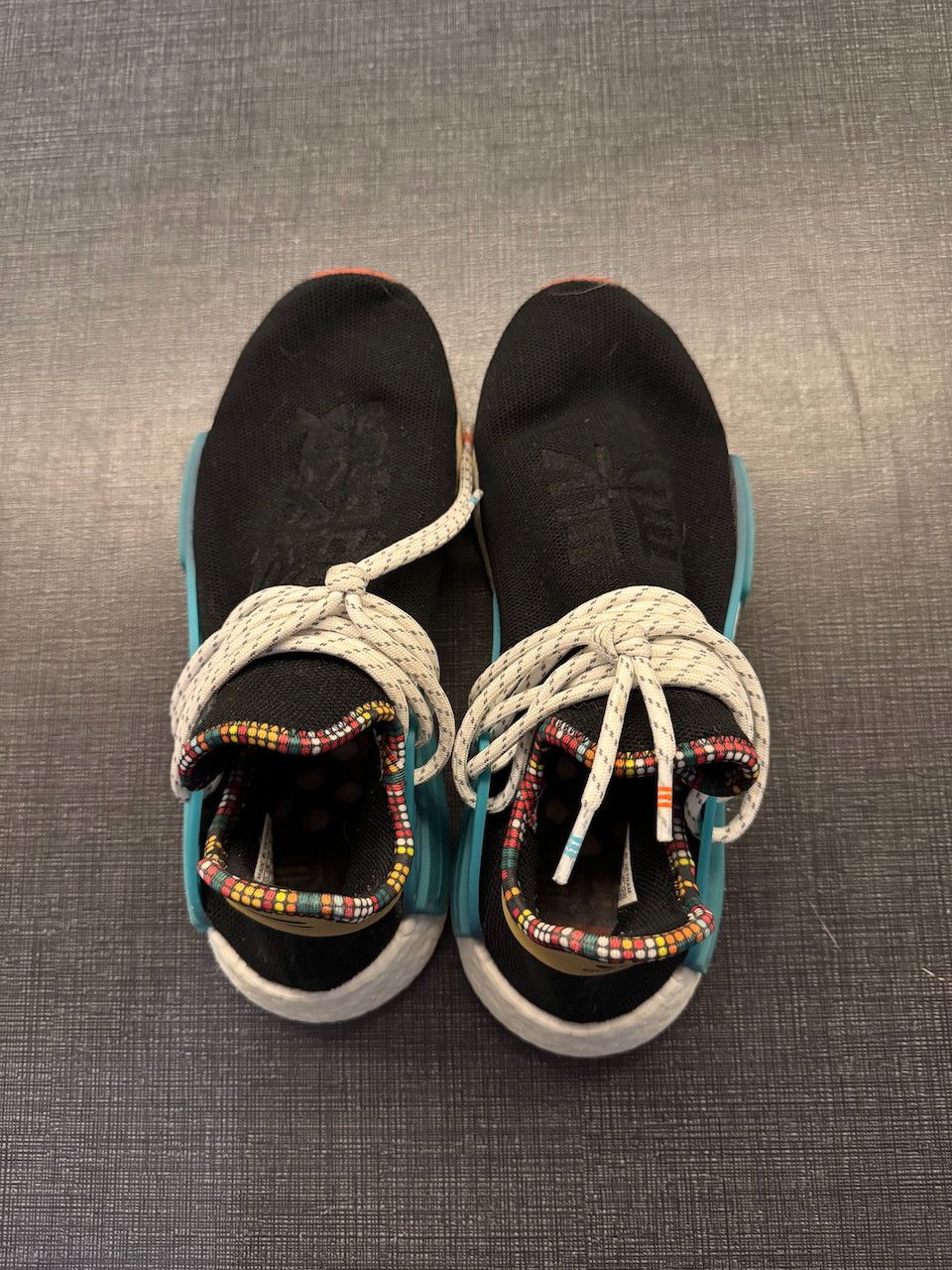 Adidas × Pharrell adidas Originals x Pharrell Williams Solar Hu NMD Black Size US 6.5 / EU 39-40 - 3 Thumbnail