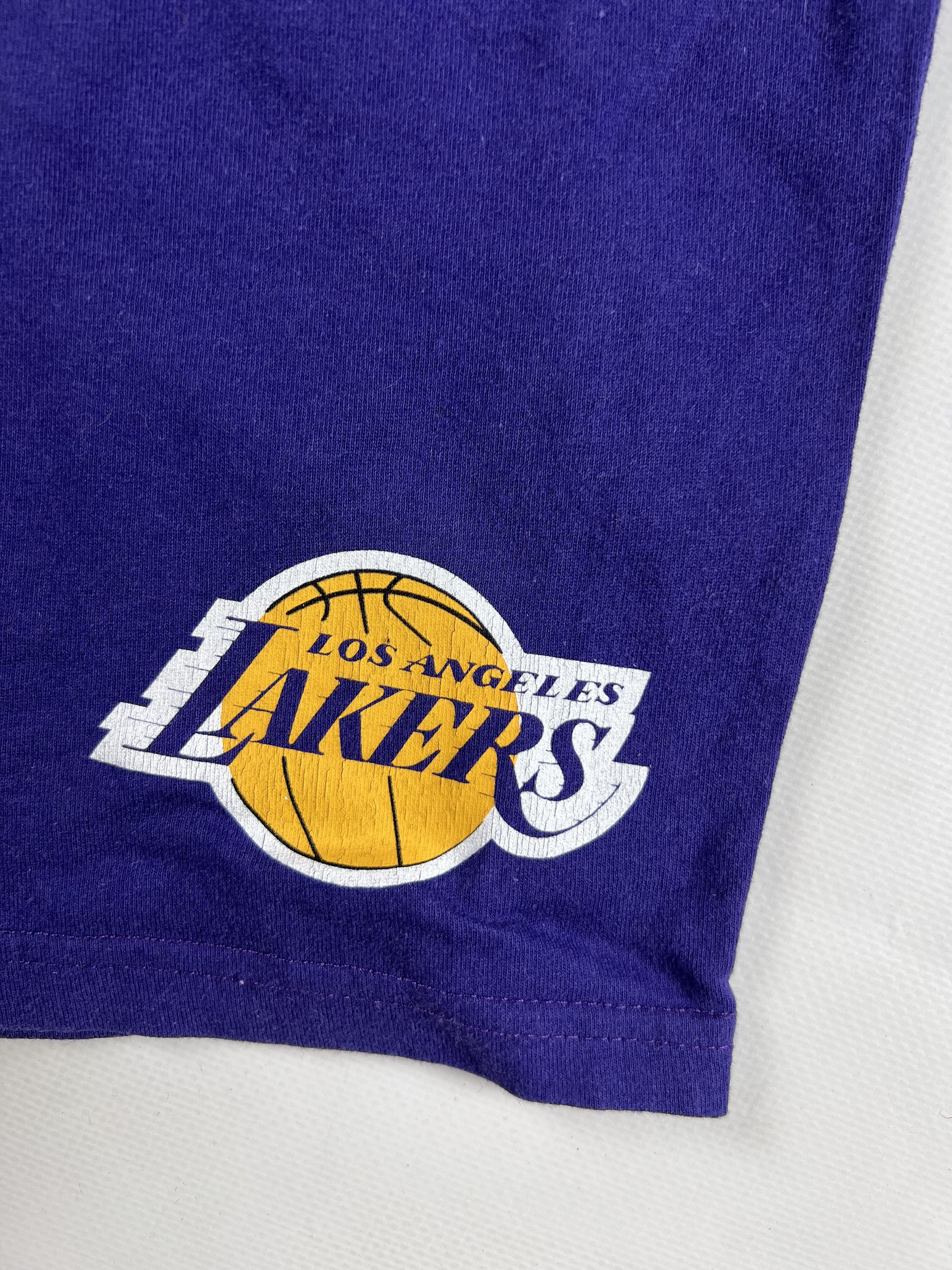 Adidas × NBA Adidas L.A.Lakers Cotton Shorts S Size US 30 / EU 46 - 2 Thumbnail
