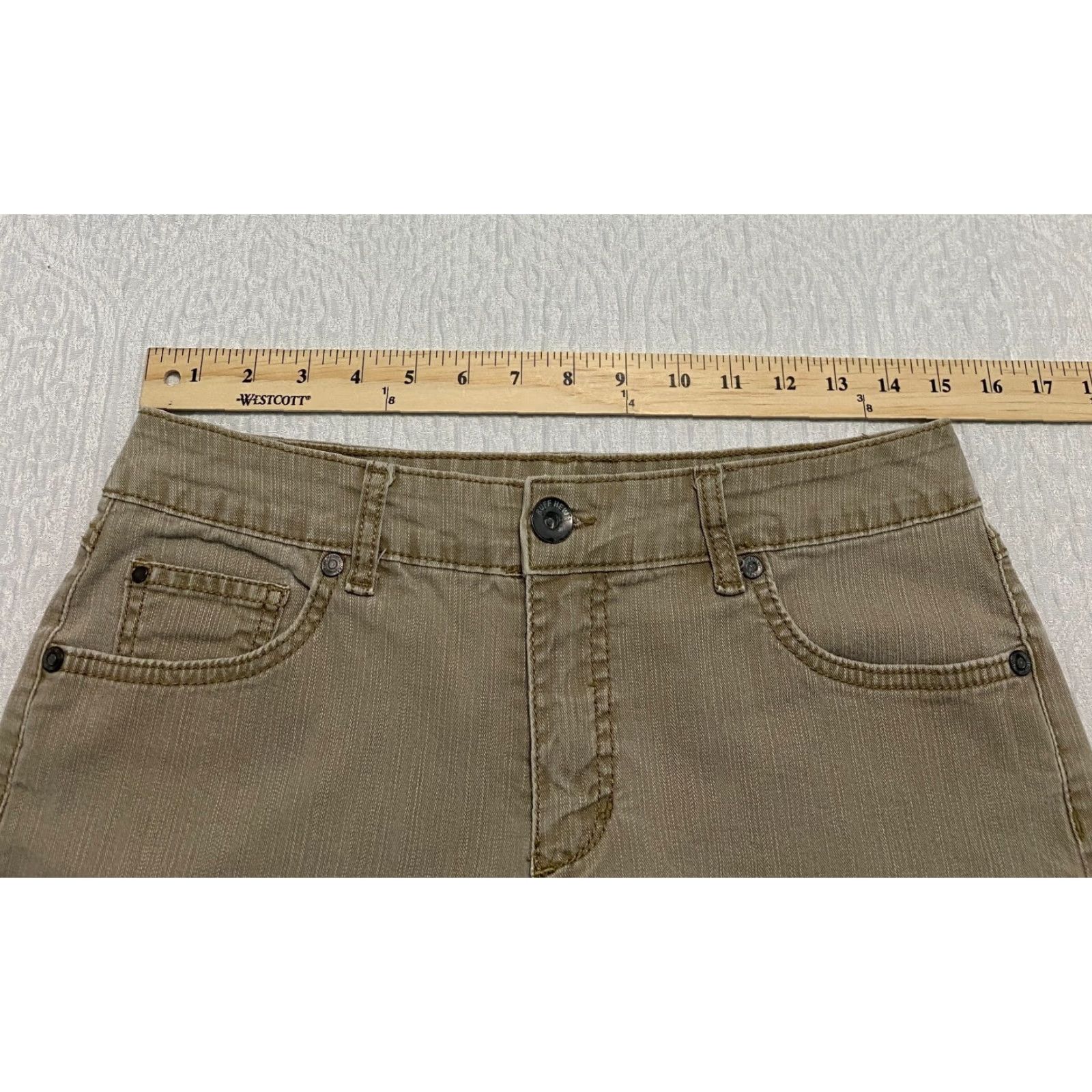 Vintage Ruff Hewn Jeans Womens 30×30 Brown - Jeans Shirt? Size 30" / US 8 / IT 44 - 5 Thumbnail