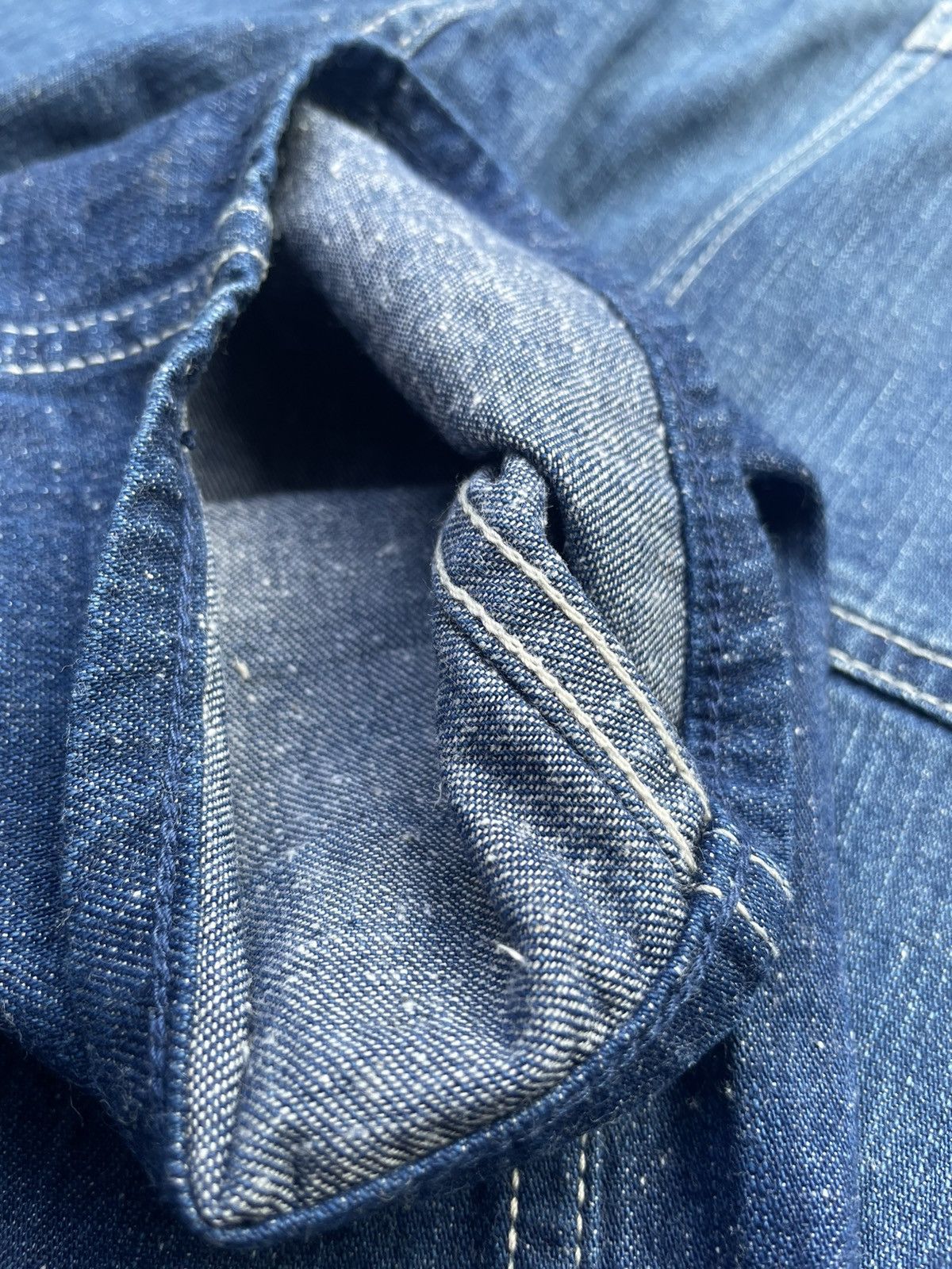 GU × Japanese Brand GU Baker Pant Denim Size US 33 - 9 Thumbnail