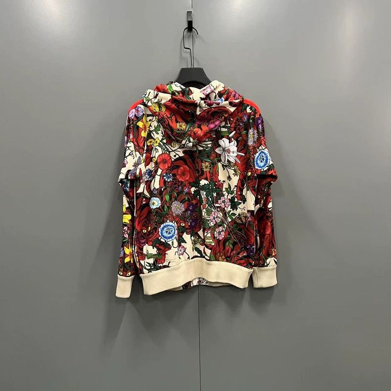 Gucci Gucci Floral full-print hooded jacket 2502-Nextarrow Size US M / EU 48-50 / 2 - 2 Thumbnail