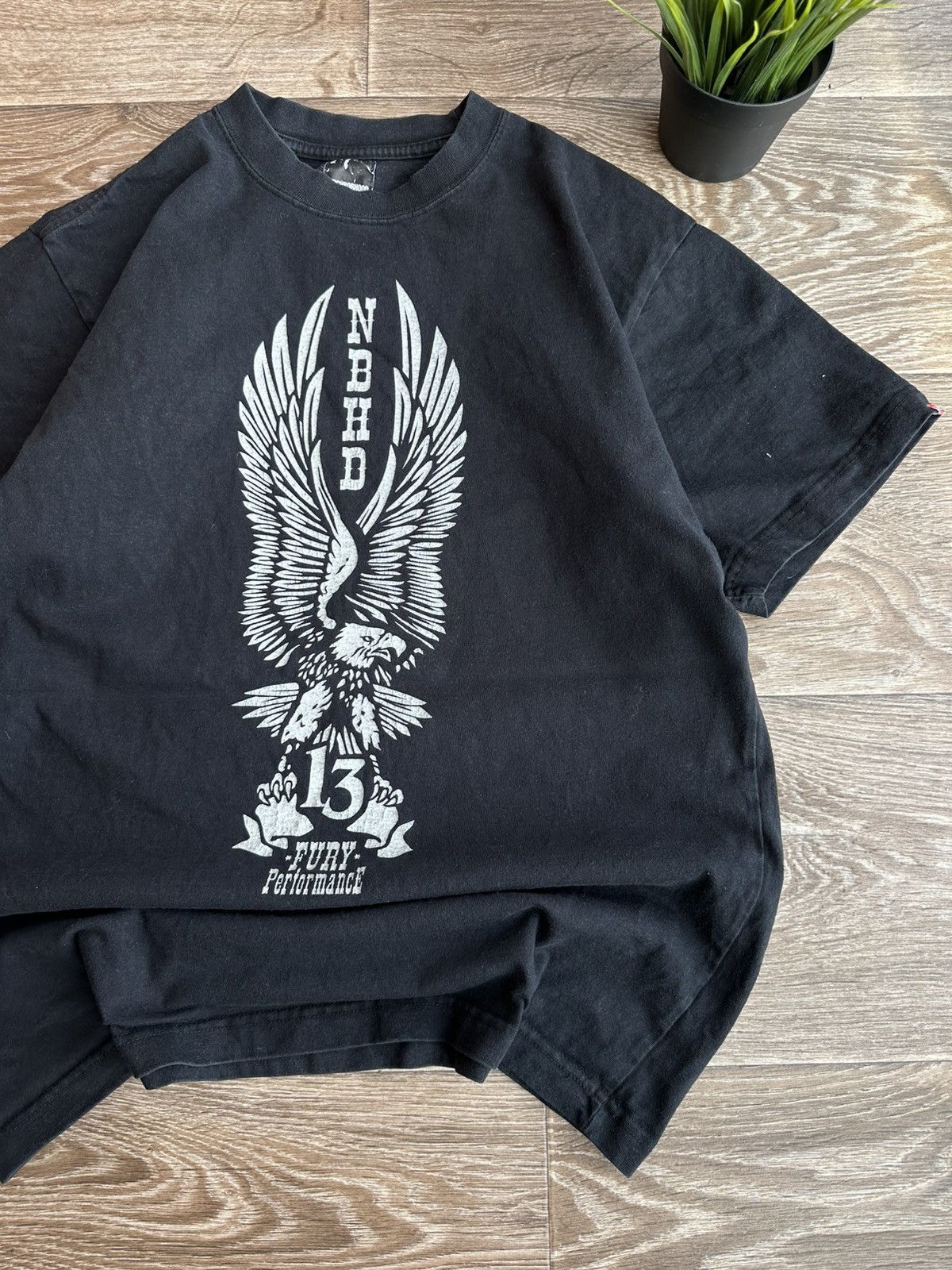 Neighborhood 🔥 Neighborhood Technical Apparel Fury Eagle Logo T Shirt Y2K Size US M / EU 48-50 / 2 - 2 Thumbnail