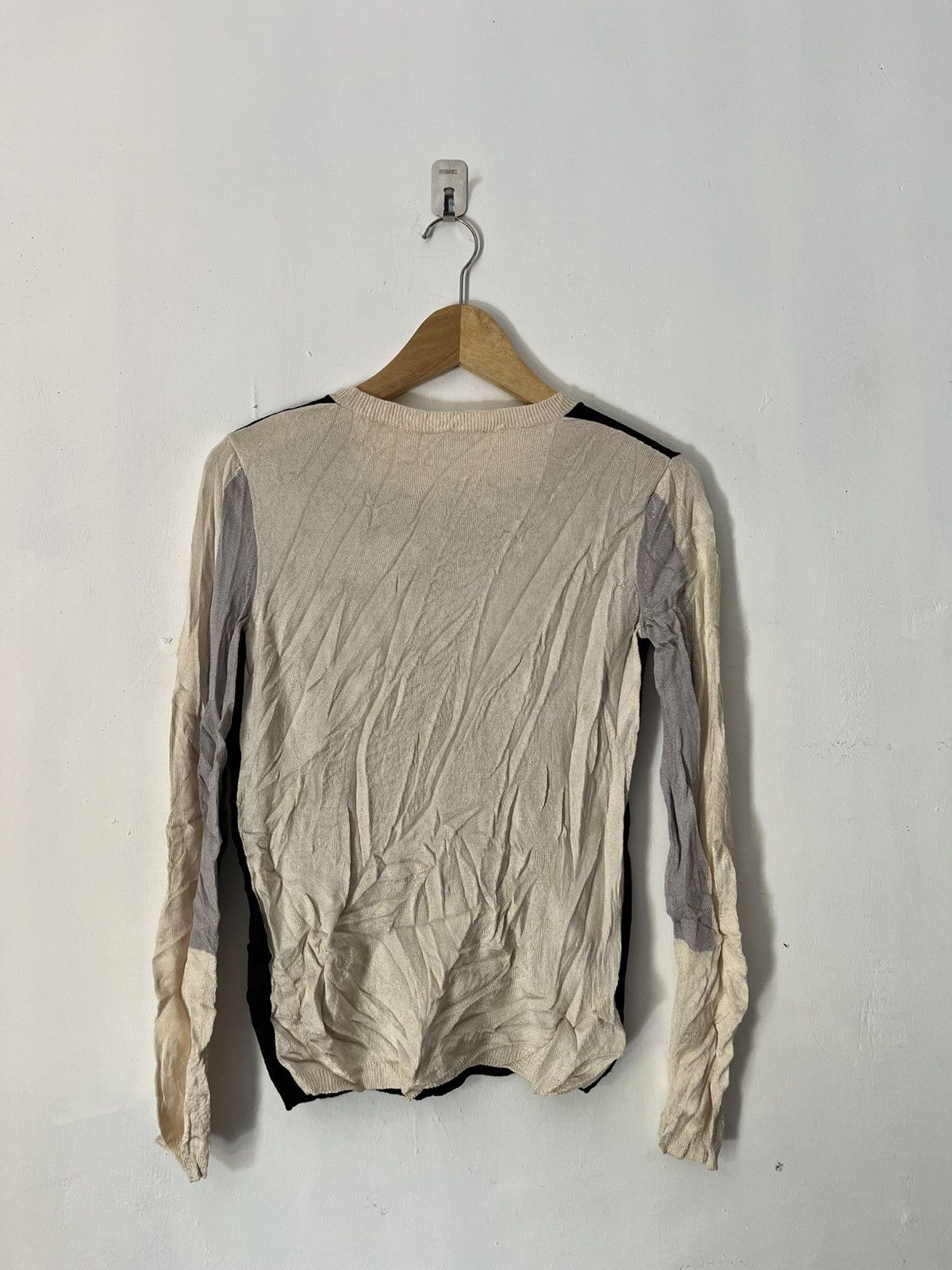 Jil Sander Jil sander by raf simons color block knit sweatshirt Size XXS / US 00 / IT 34 - 2 Thumbnail