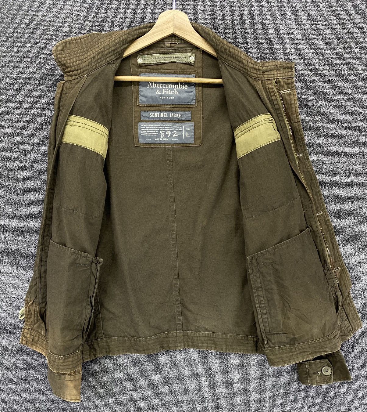 Abercrombie & Fitch Vintage Abercrombie & Fitch Punk Style Sentinel Jacket Size US L / EU 52-54 / 3 - 18 Thumbnail