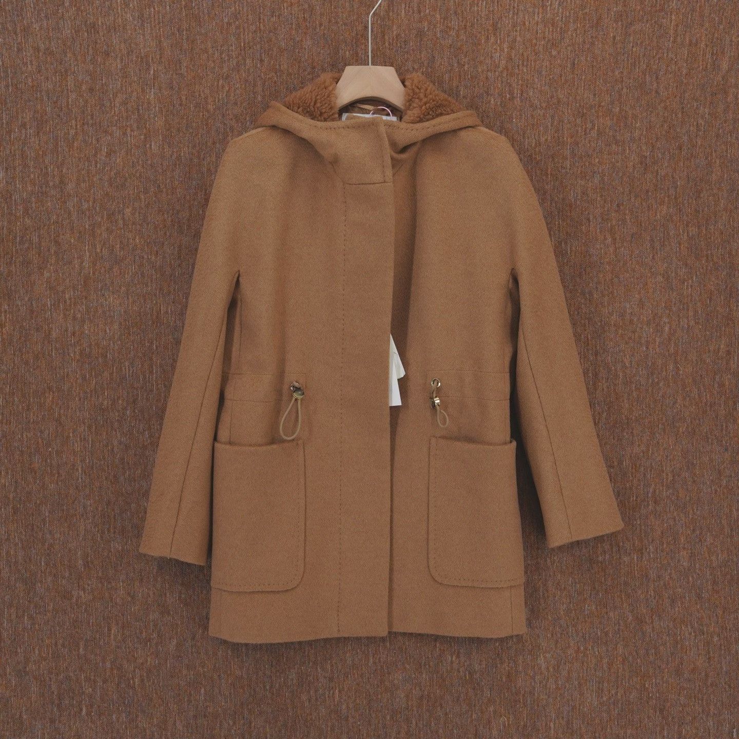 Max Mara MaxMara GIUDA Solid Invisible Zipper Coat Size S / US 4 / IT 40 - 1 Thumbnail