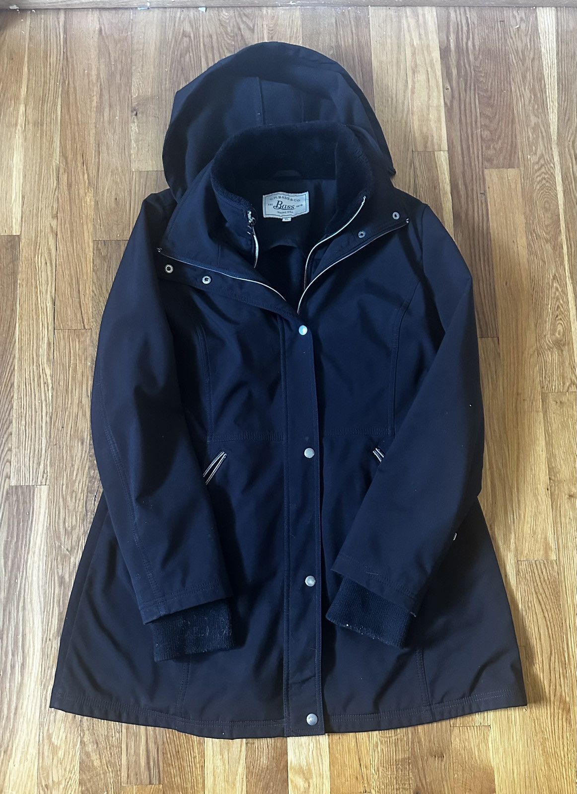 G.H. Bass & Co. Double Layer Zip Coat G.H Bass With Faux Fur Collar XL Size XL / US 12-14 / IT 48-50 - 2 Thumbnail