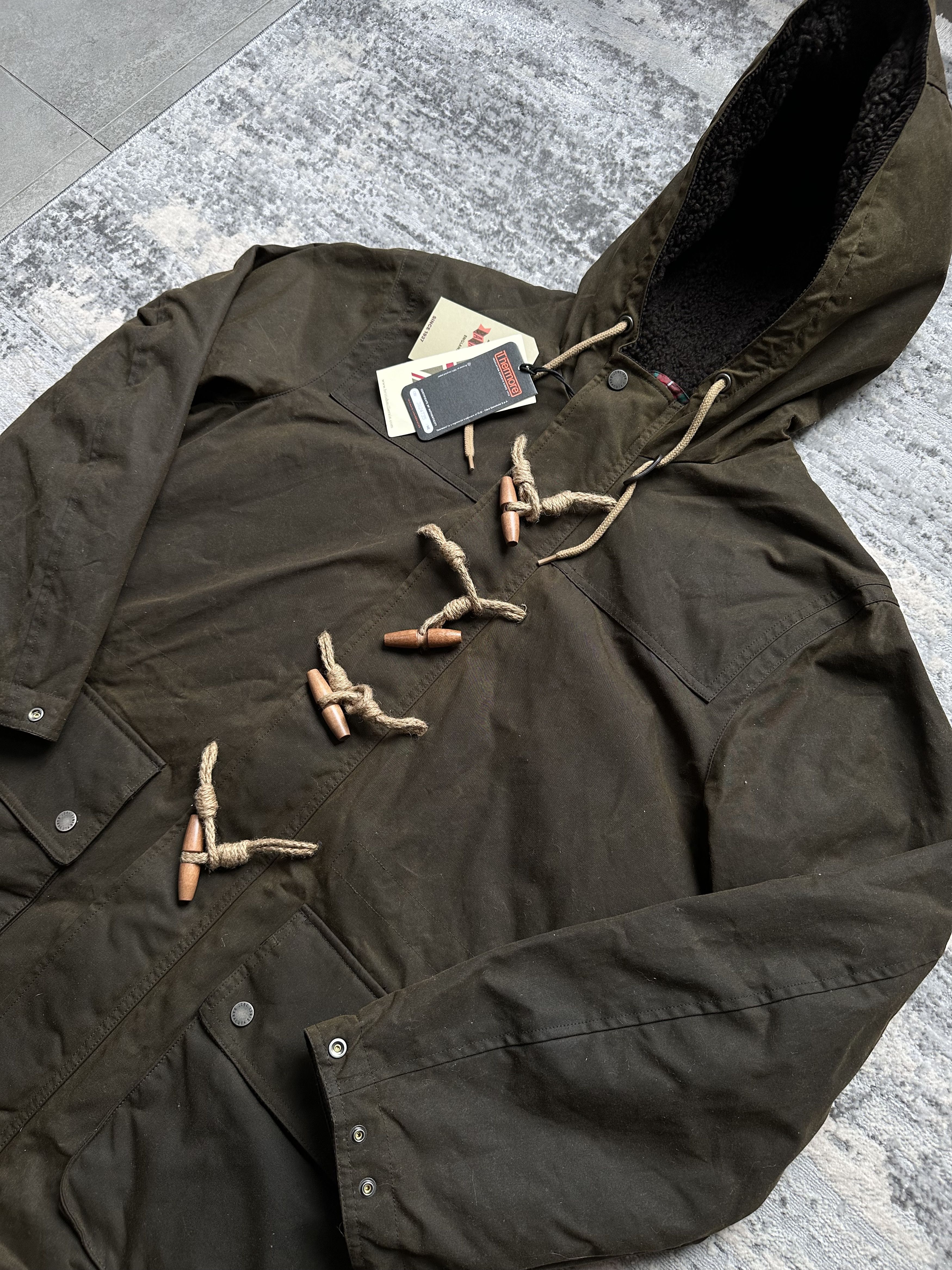 Baracuta Baracuta Wax Duffle Coat Rare Size US L / EU 52-54 / 3 - 4 Thumbnail
