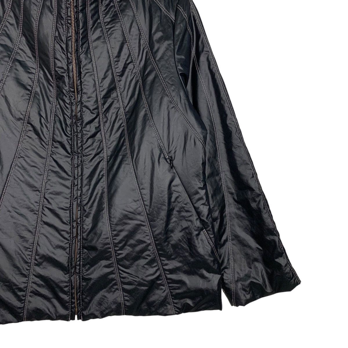 Kansai Yamamoto KANSAI BIS Stand Collar Avant Garde Puffer Jacket #2803-C126 Size M / US 6-8 / IT 42-44 - 6 Thumbnail