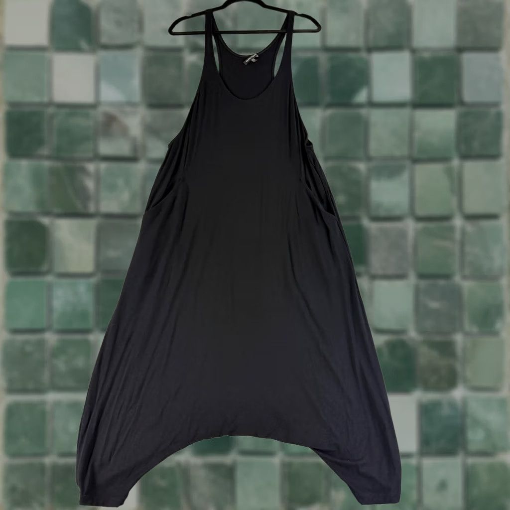 Eileen Fisher Eileen Fisher Jumpsuit Womens XXS Black Sleeveless Pull On Pockets Stretch Size 24" / US 00 / IT 34 - 1 Thumbnail