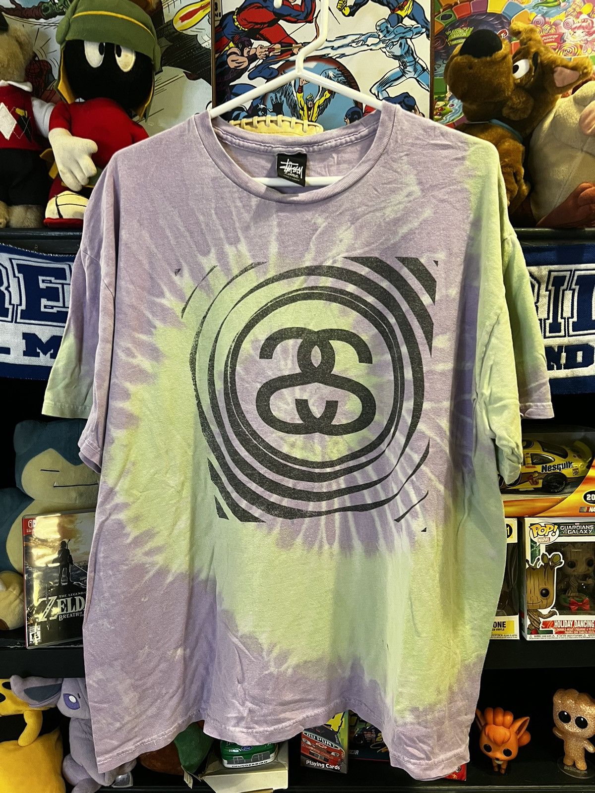 Stussy STÜSSY Center Tye-Dye Tee Size US XL / EU 56 / 4 - 1 Thumbnail