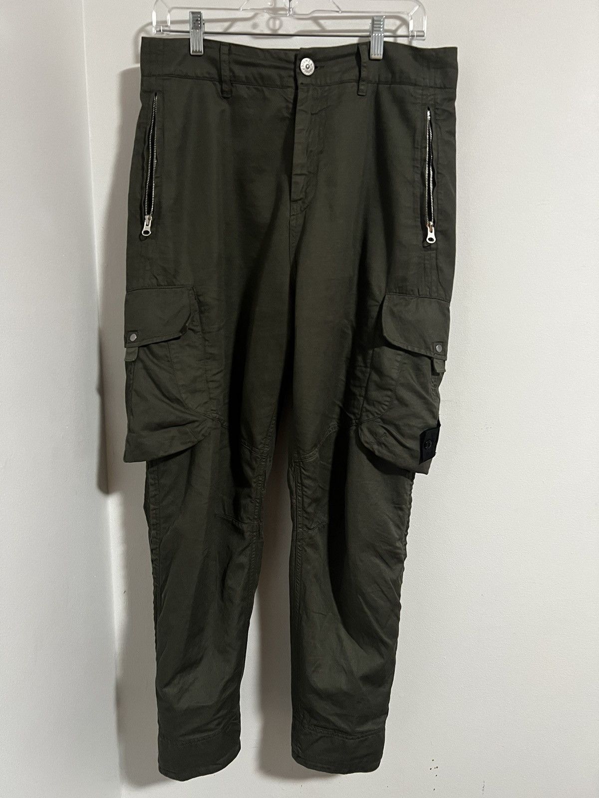 image of Stone Island x Stone Island Shadow Project Shadow Project Cargo Pant in Silver, Men's (Size 30)