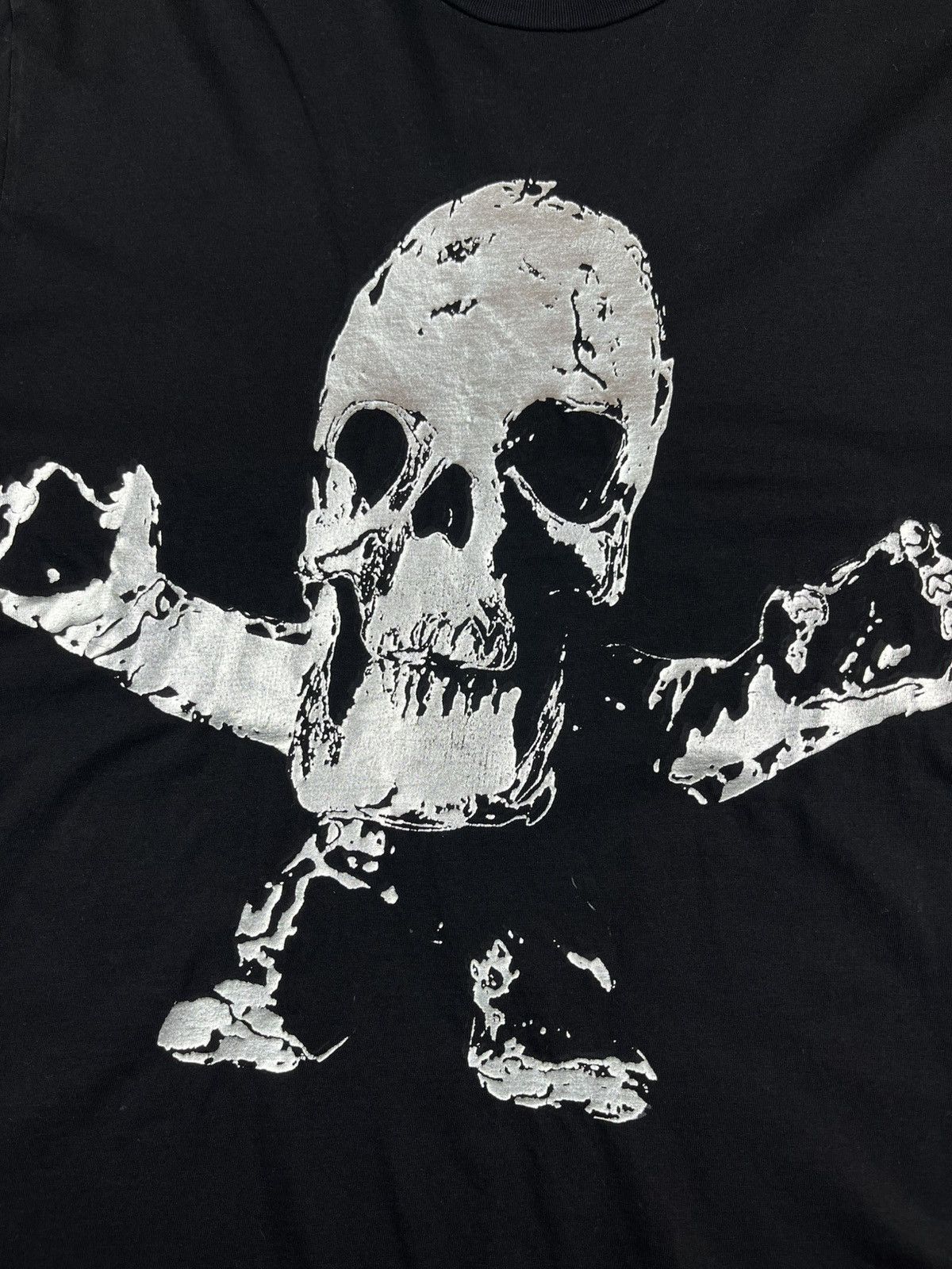 Chrome Hearts Chrome Hearts Vintage Foti Silver Skull Print Tshirt Black Size US S / EU 44-46 / 1 - 3 Thumbnail