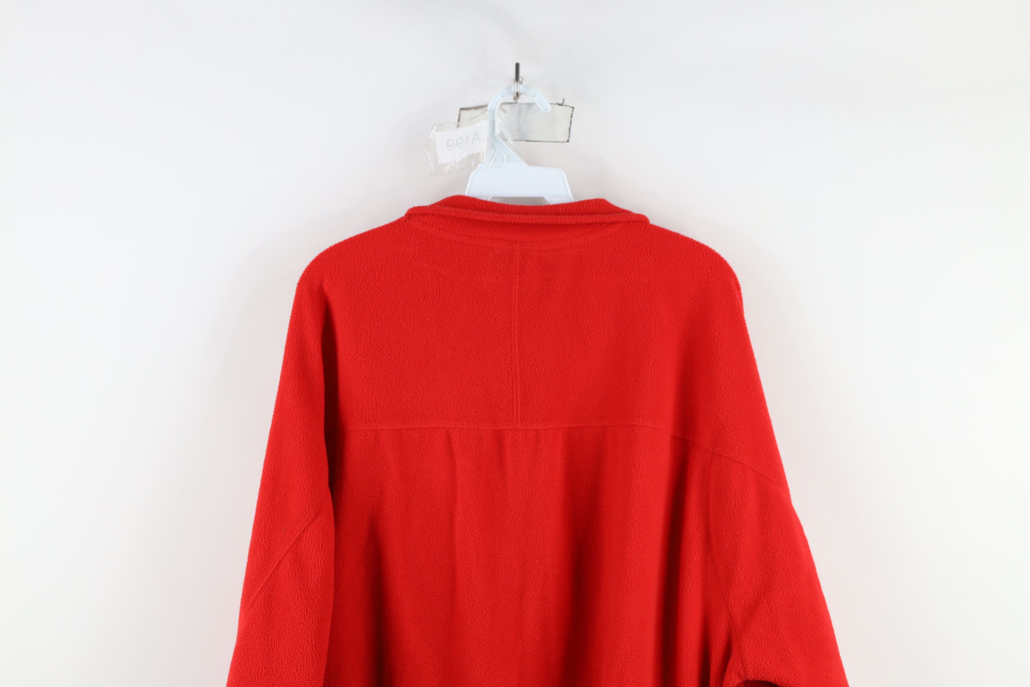 Vintage Vintage 90s Ohio State University Half Zip Fleece Sweater Size US XL / EU 56 / 4 - 12 Thumbnail