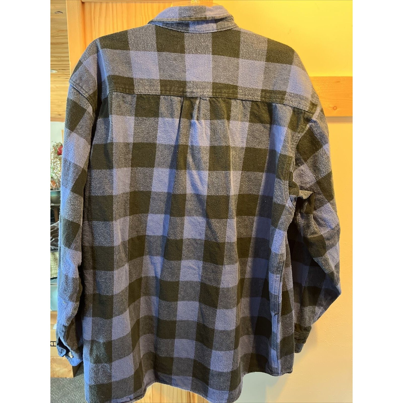 Field & Stream Field & Stream VTG men’s XXL blue plaid cotton flannel shirt Size US XXL / EU 58 / 5 - 12 Thumbnail