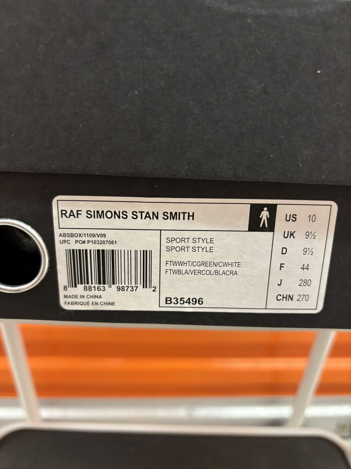 Adidas × Raf Simons ***FINAL DROP***RARE 2014 RAF SIMONS X ADIDAS STAN SMITH 10 Size US 10 / EU 43 - 5 Thumbnail