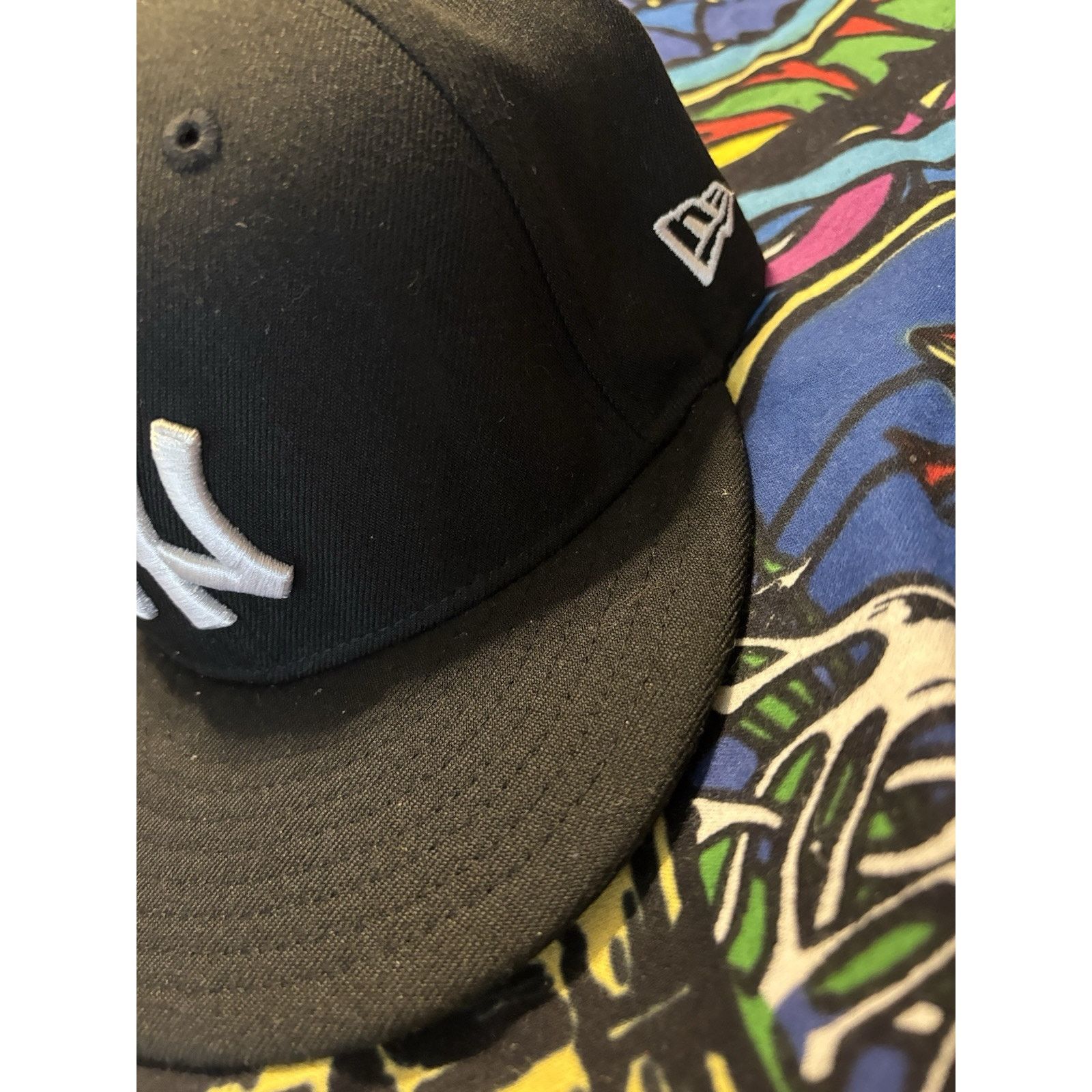 New Era New York Yankees MLB Hat flex fit 7 3/8 Size ONE SIZE - 7 Thumbnail
