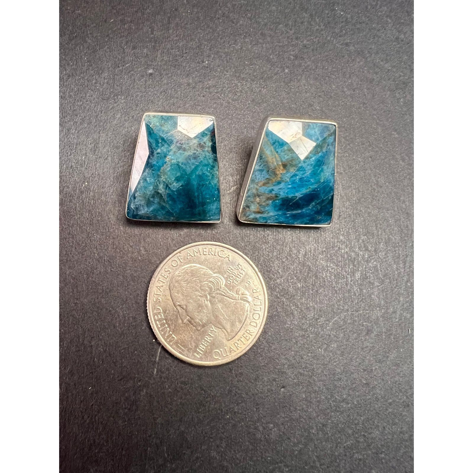 Other NEW Jay King blue apatite geometric sterling silver earrings Size ONE SIZE - 7 Thumbnail