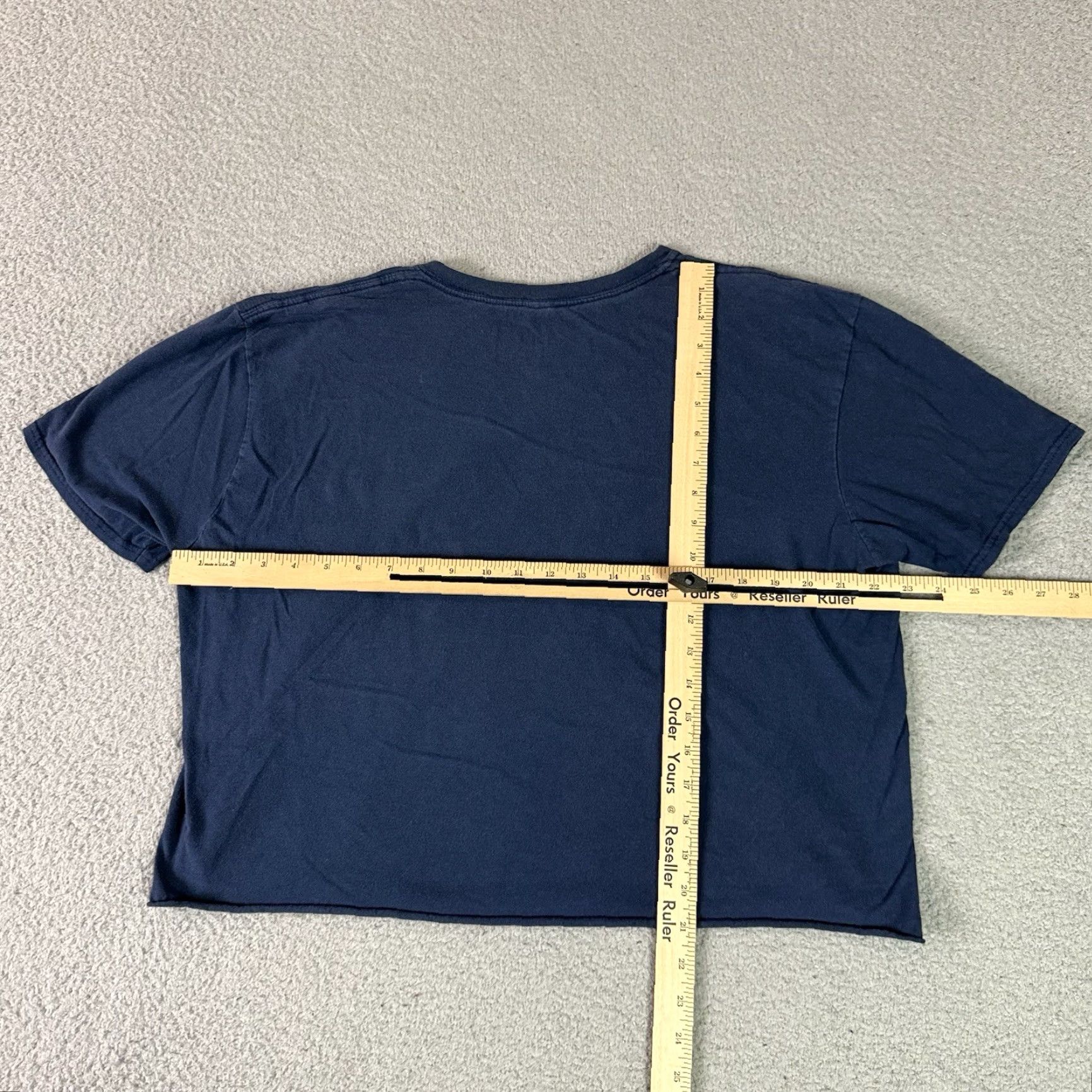 RHODE Steven Rhodes T Shirt Adult XL Blue Pyrokinesis For Beginners Cropped Goth Dark Vintage Retro Shirt Unisex Adults XL Blue Graphic Print Mens Womens Size US XL / EU 56 / 4 - 6 Thumbnail