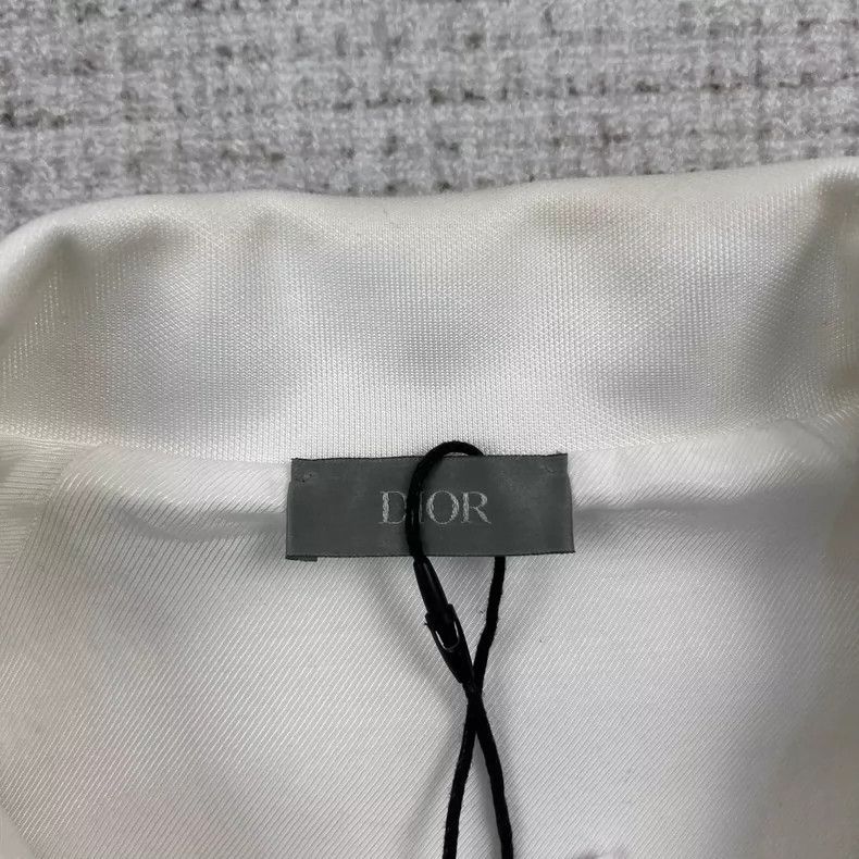 Dior Dior SS23 solid color logo stand-up collar zipper long-slee Size US XL / EU 56 / 4 - 4 Thumbnail