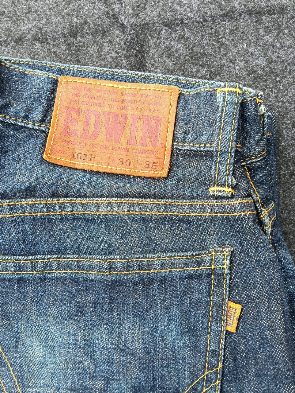 Edwin EDWIN Lot 101F Flare Cut Denim – Made in Japan 🇯🇵 Size US 30 / EU 46 - 10 Thumbnail
