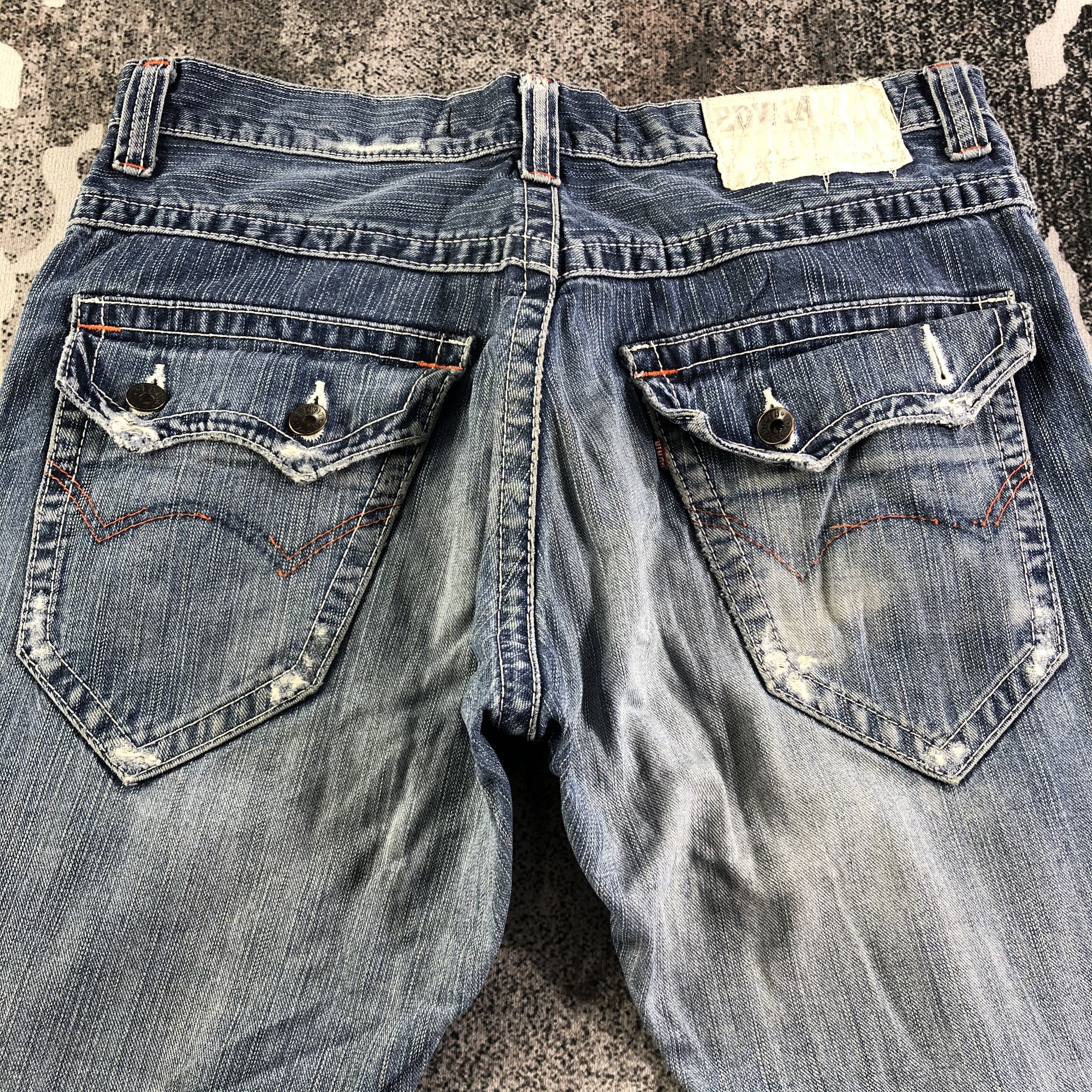Edwin Edwin XV Jeans Faded Blue Denim KJ2487 Size US 34 / EU 50 - 4 Thumbnail