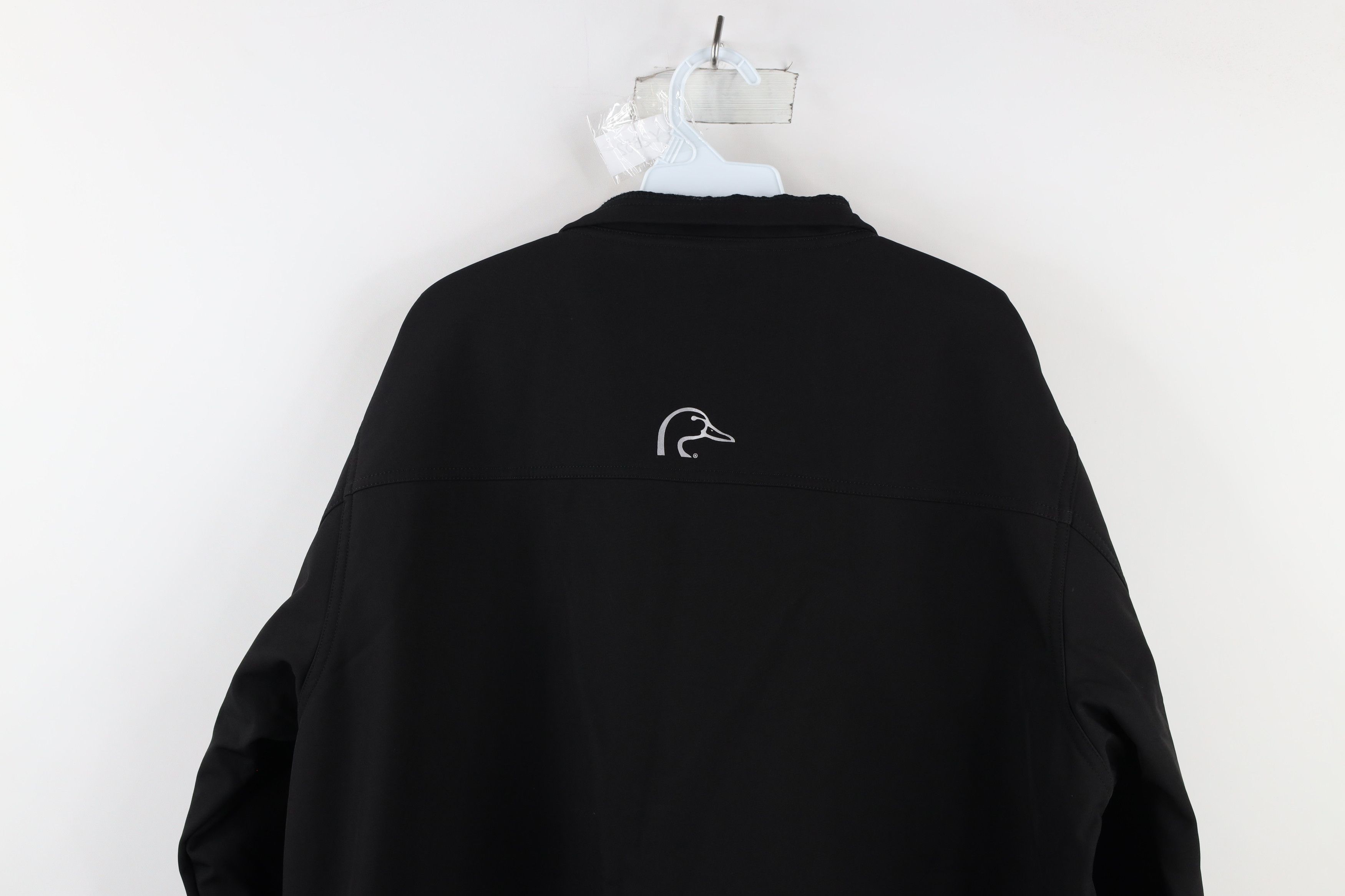 Vintage Vintage Ducks Unlimited Fleece Lined Softshell Jacket Black Size US XL / EU 56 / 4 - 16 Thumbnail