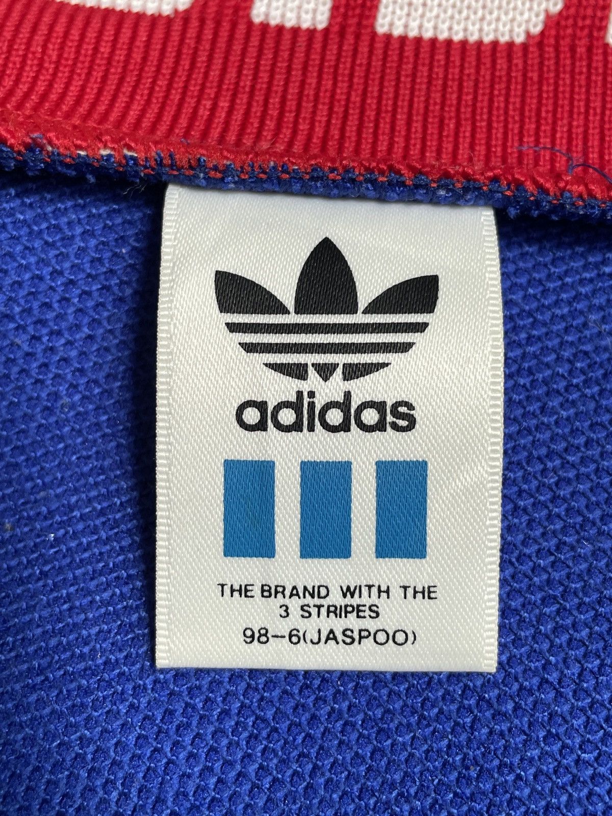 Adidas × Vintage Vintage Brand Adidas Football France Team Tracktop 1990s Size US M / EU 48-50 / 2 - 10 Thumbnail