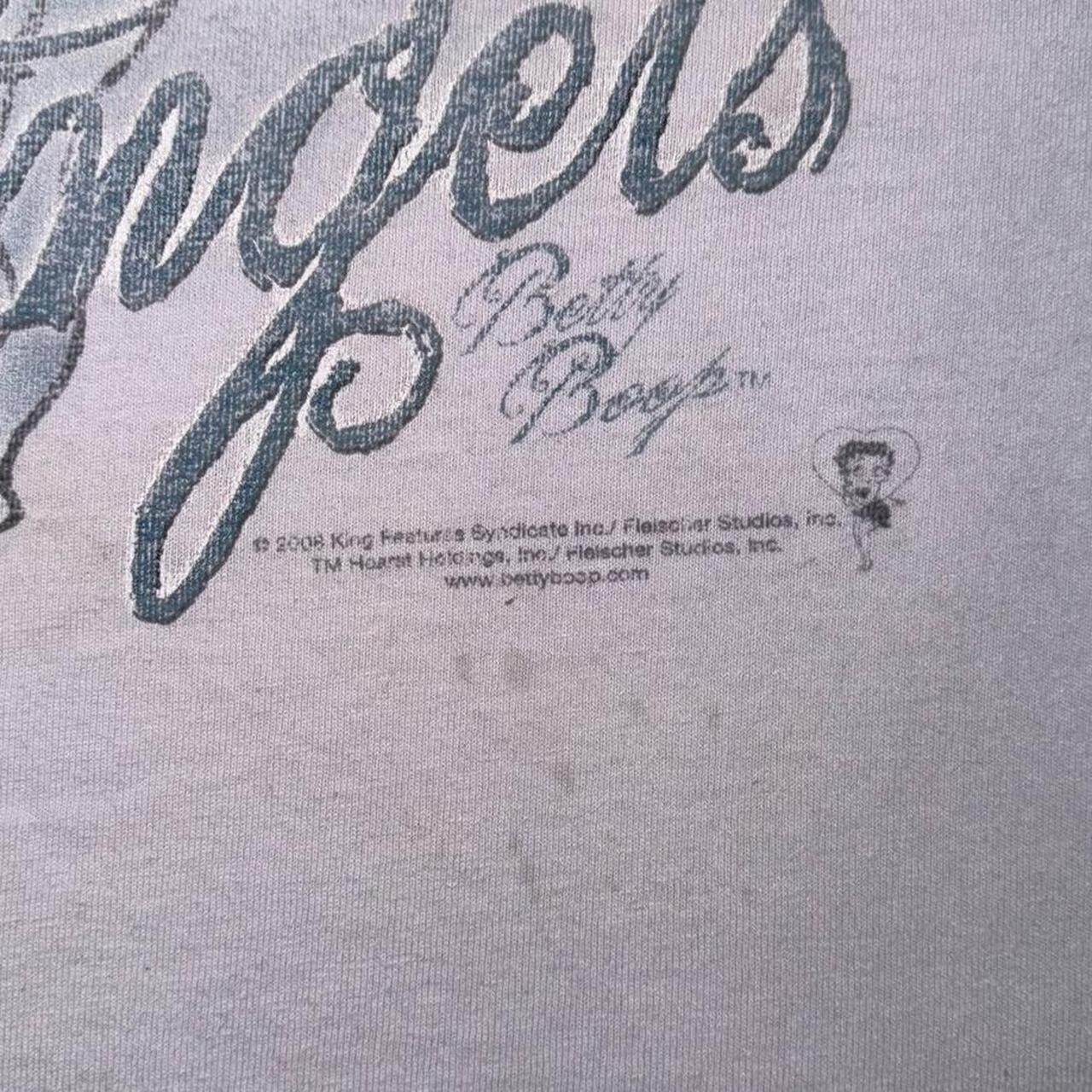Vintage 2008 Betty Boop ‘I Believe In Angels’ Cartoon Pinup Tee Size US L / EU 52-54 / 3 - 5 Thumbnail