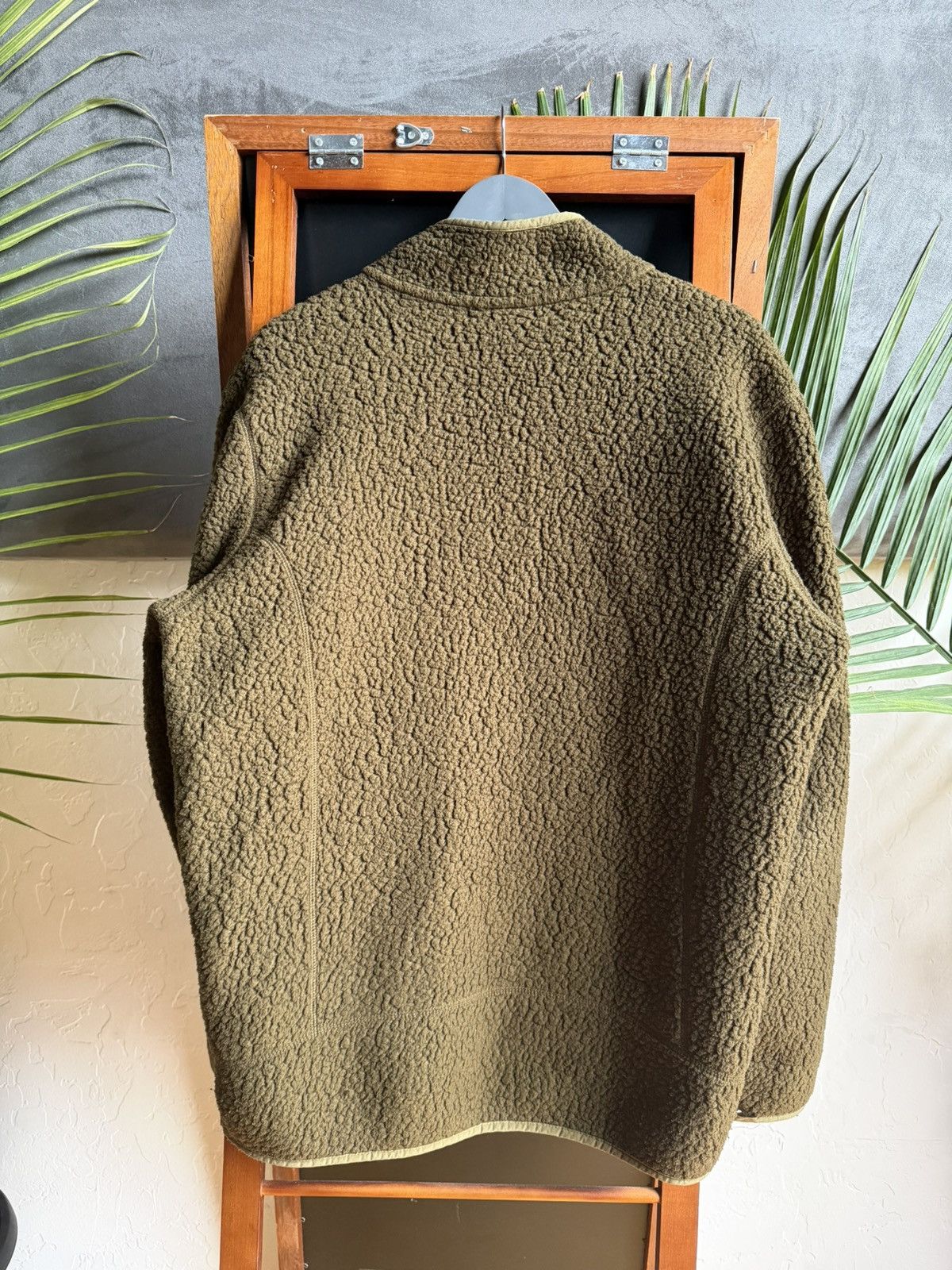 Patagonia Patagonia Sherpa Quarter Zip Hunter Green Size US L / EU 52-54 / 3 - 2 Thumbnail