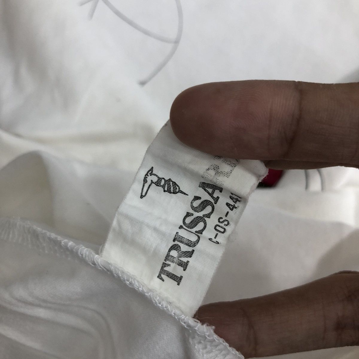 Trussardi × Vintage Vintage 90s TRUSSARDI Spinnaker Run T-Shirt Size M Size US M / EU 48-50 / 2 - 6 Thumbnail