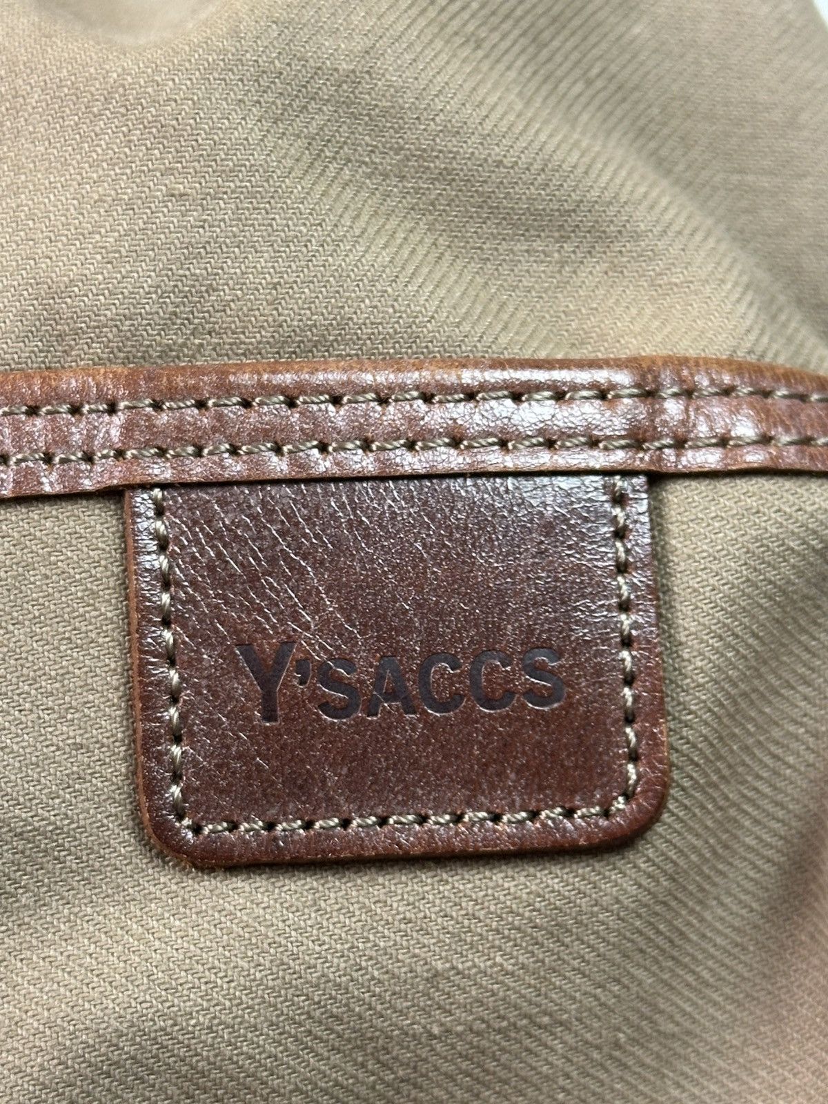 Y's Y’saccs Vintage Beige Backpack Japan Yohji Yamamoto Size ONE SIZE - 6 Thumbnail