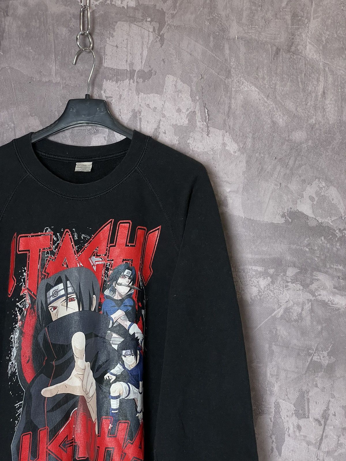 Anime Vintage Naruto Anime Itachi Uchiha Sweatshirt Japanese Size US M / EU 48-50 / 2 - 3 Thumbnail