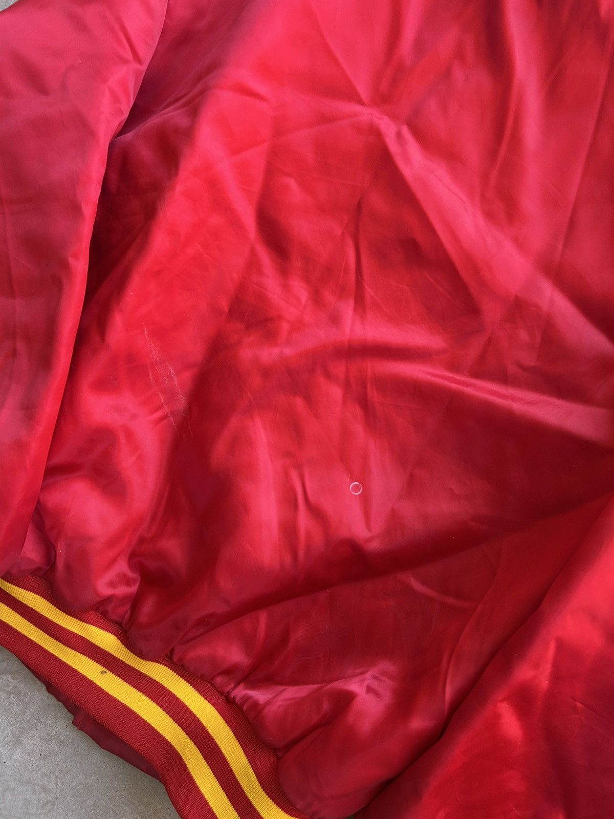 Vintage Vintage Marines Satin Bomber Jacket Size US L / EU 52-54 / 3 - 7 Thumbnail