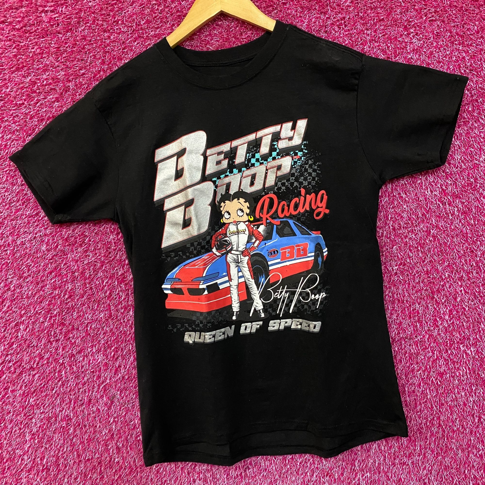 Other Betty Boop Racing Queen Of Speed Graphic T-Shirt Medium Size US M / EU 48-50 / 2 - 3 Thumbnail