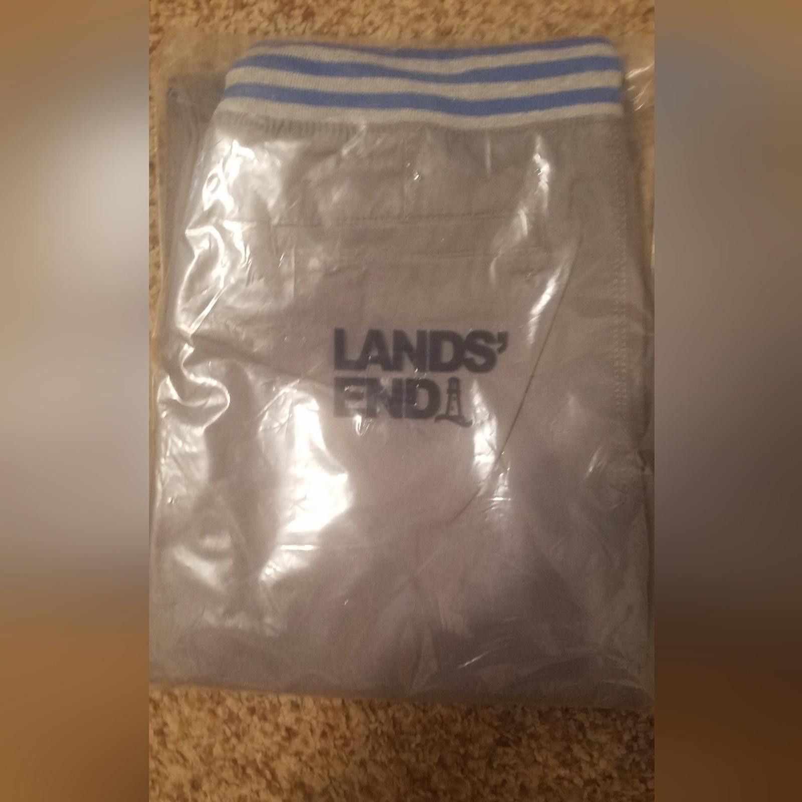 Lands' End NWT Lands End Cadet Gray Large Pants Size US 26 / EU 42 - 2 Thumbnail