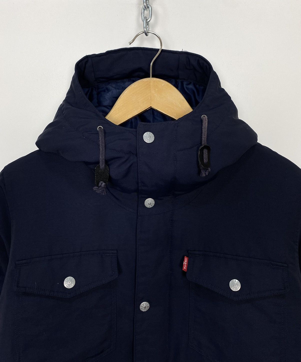 Levi's Levi's Strauss Parka Jacket Coat Denim Men’s Size Small Top Size US S / EU 44-46 / 1 - 2 Thumbnail