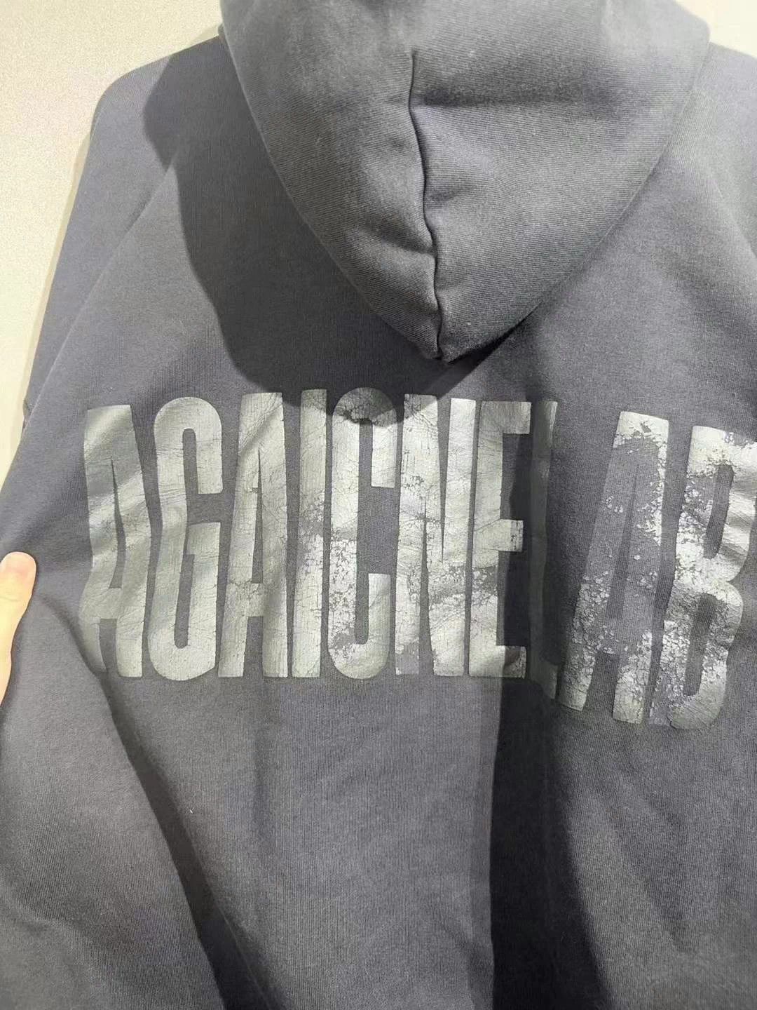 Balenciaga Balenciaga New Reversed Letter Zip-Up Hoodie Size US XXS / EU 40 - 3 Thumbnail