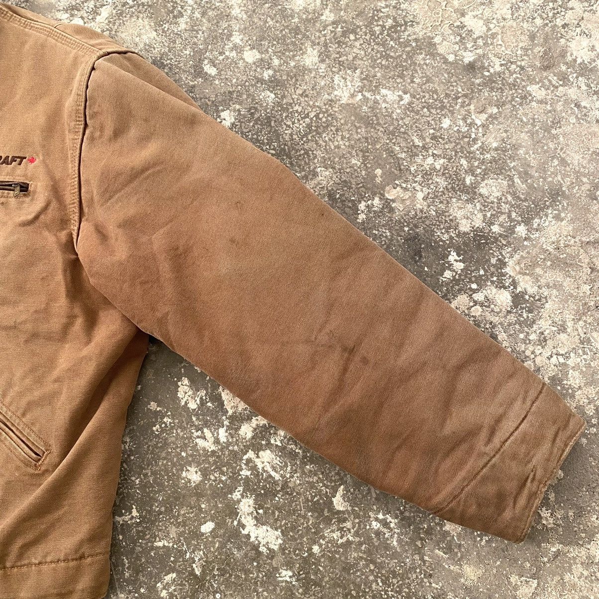 Carhartt 90s Vintage Carhartt Detroit Work Trashed Jacket J97 BRN Size US L / EU 52-54 / 3 - 6 Thumbnail