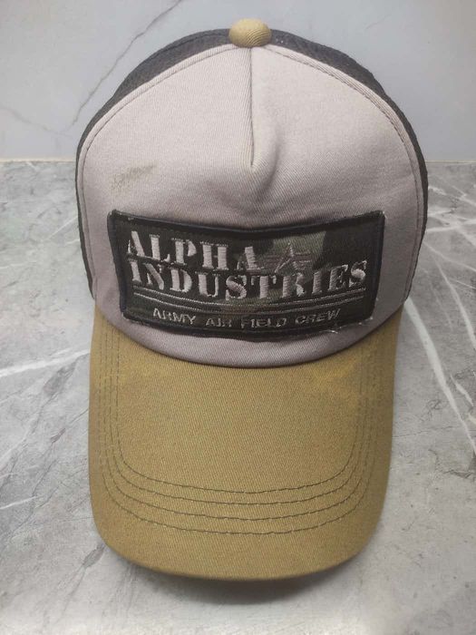 Vintage Vintage Alpha Industries Trucker Hat Cap | Grailed